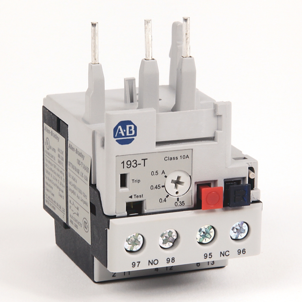Allen-Bradley Allen-Bradley 193-T1AA50 0.35-0.5 A IEC Bimetallic Overload Relay