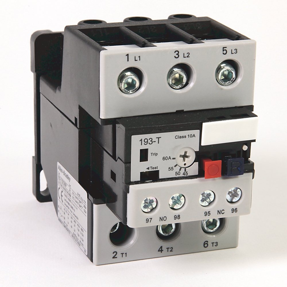 Allen-Bradley Allen-Bradley 193-T1DC60 45-60 A IEC Bimetallic Overload Relay