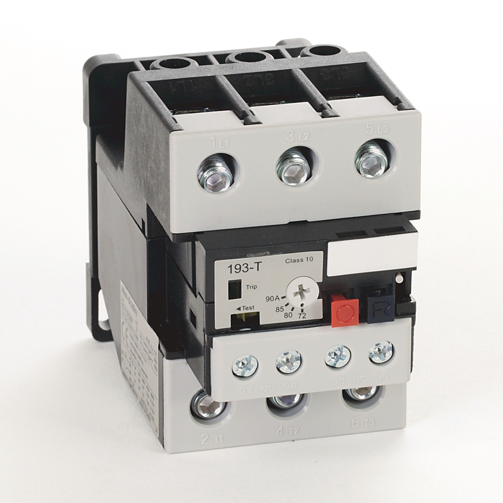 Allen-Bradley Allen-Bradley 193-T1DC90P 72-90 A IEC Bimetallic Overload Relay