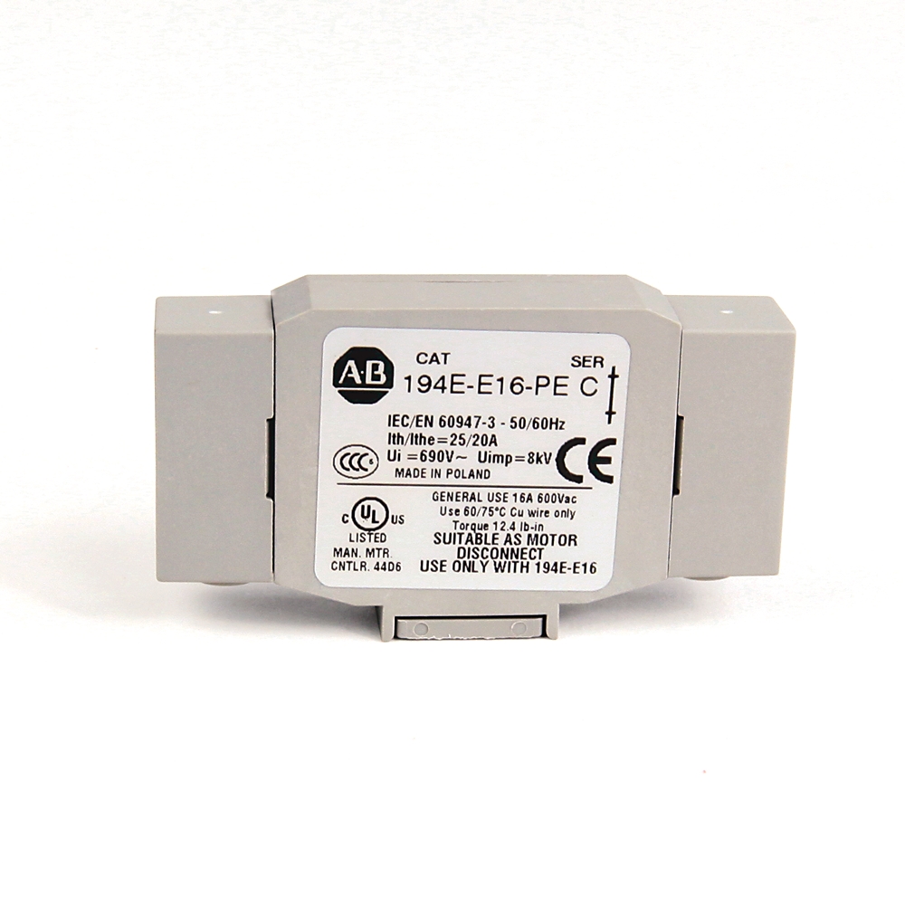 Allen-Bradley Allen-Bradley 194E-E16-PE 194E Earthing-Grounding Terminal