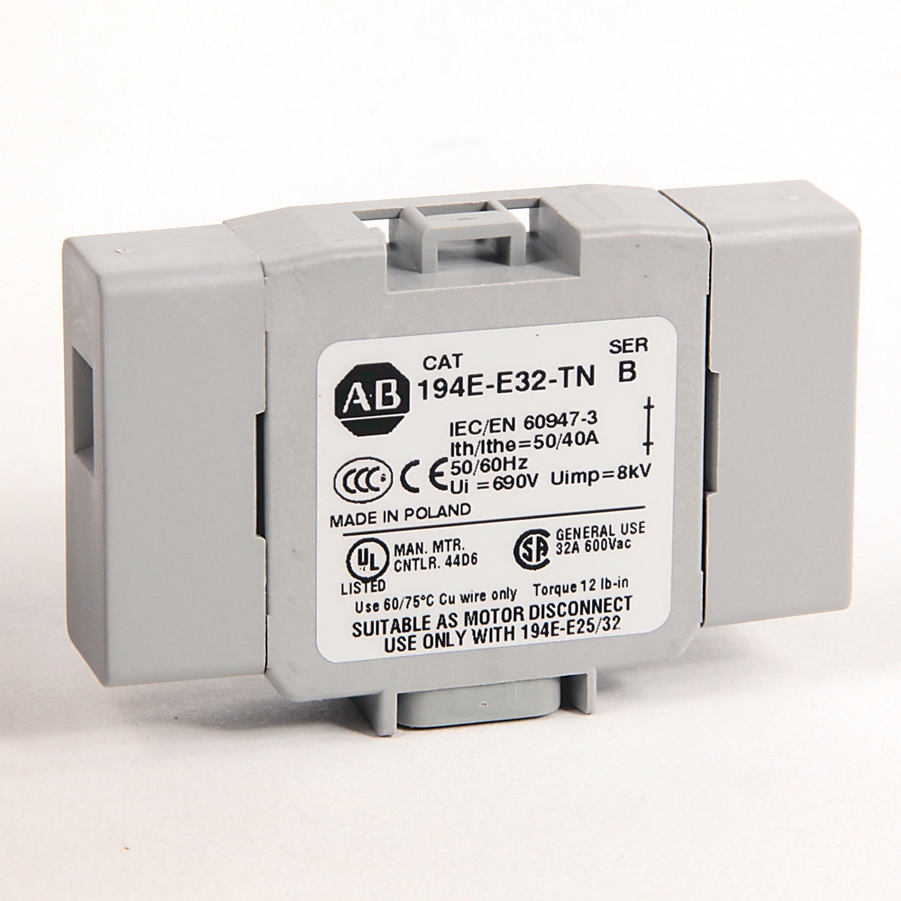 Allen-Bradley Allen-Bradley 194E-E32-TN 194E Neutral Terminal