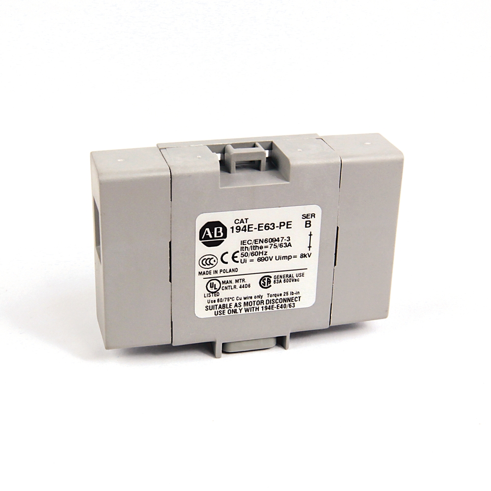 Allen-Bradley Allen-Bradley 194E-E63-PE 194E Earthing-Grounding Terminal