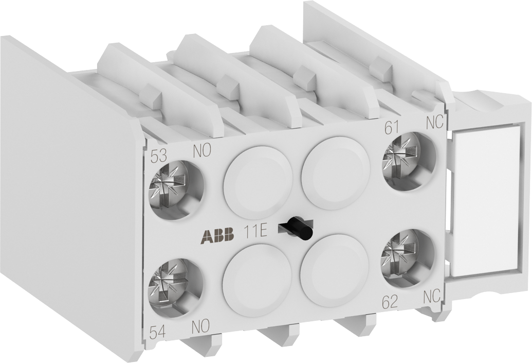 ABB ABB MACN211AT Auxiliary Contact 1NO/1NC screw terminal, front mounted