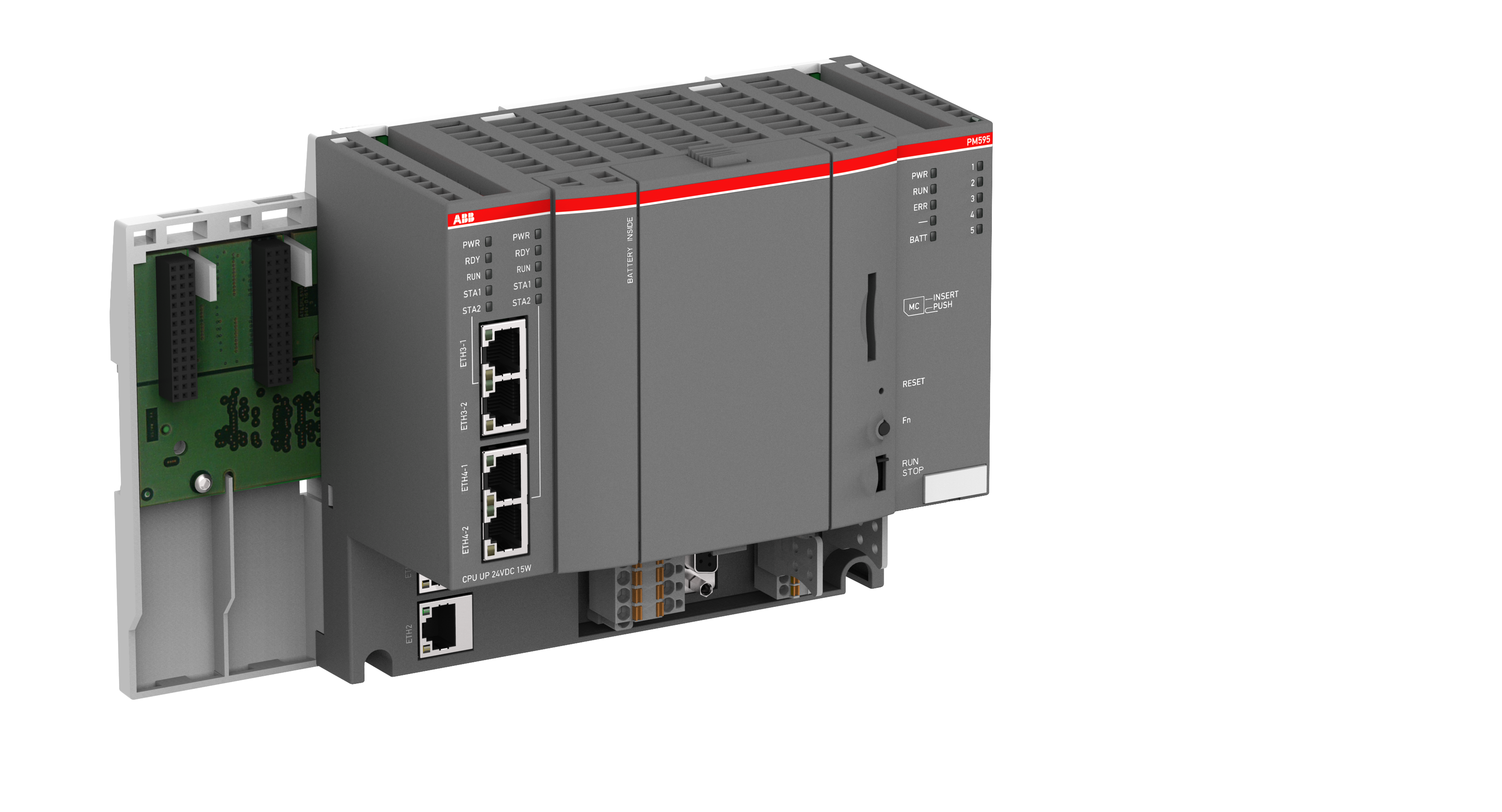 ABB ABB PM595-4ETH-F-KBA Distributed Automation PLCs