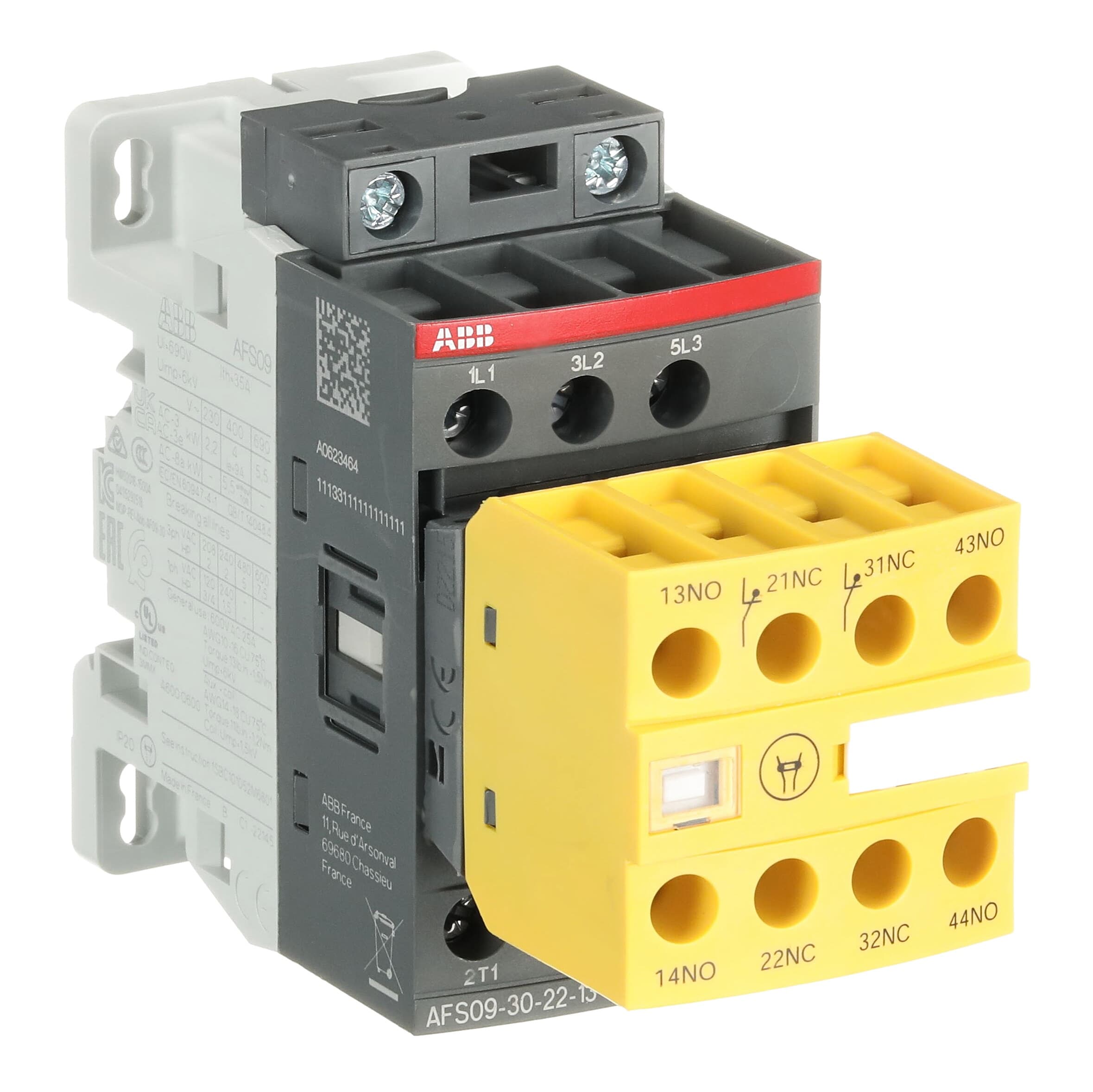 ABB ABB AFS09-30-22-13 Block Contactor