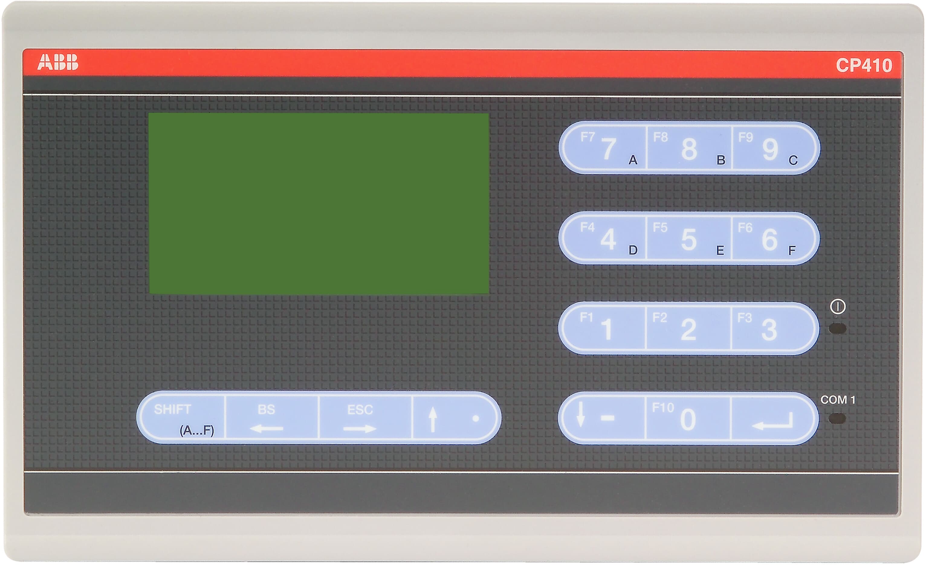 ABB ABB CP410M CP410:CP400, control panel 16 function keys 3” LCD graphic monochrome display