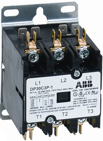 ABB ABB DP30C3P-F Definite Purpose Contactors