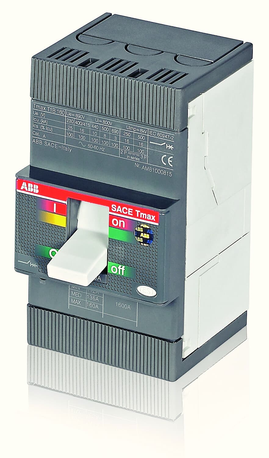 ABB ABB T1N 160 TMD100-1000 3p F FC Cu (1├ù70mm2)