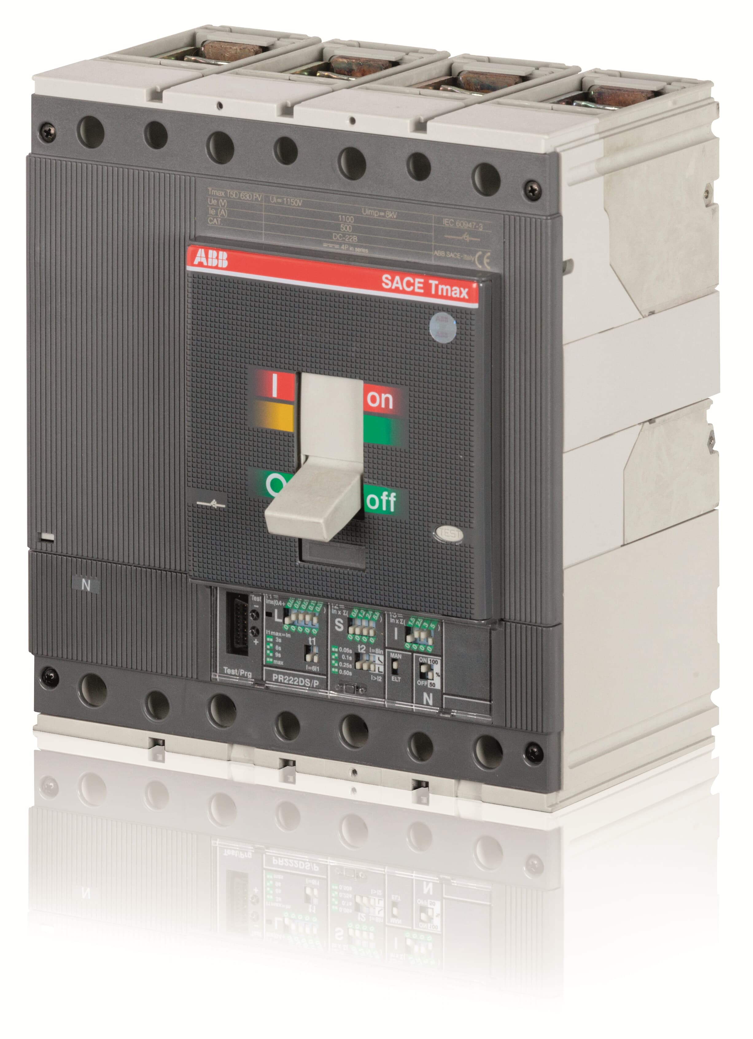 ABB ABB T5N 400 PR222DS/P-LSI In=400 4p F F