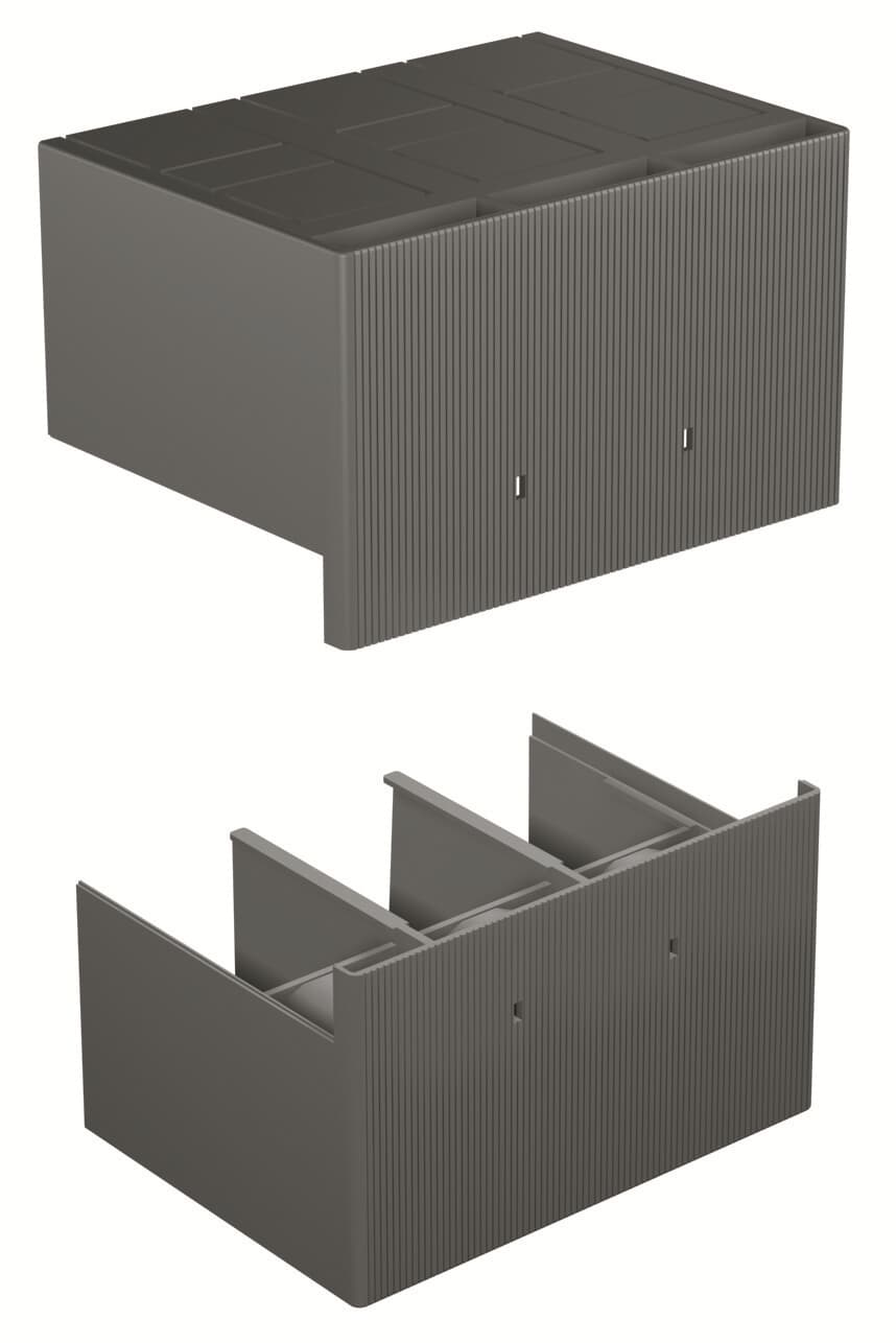 ABB ABB HTC T5 4p TERMINAL COVERS HIGH 2pcs
