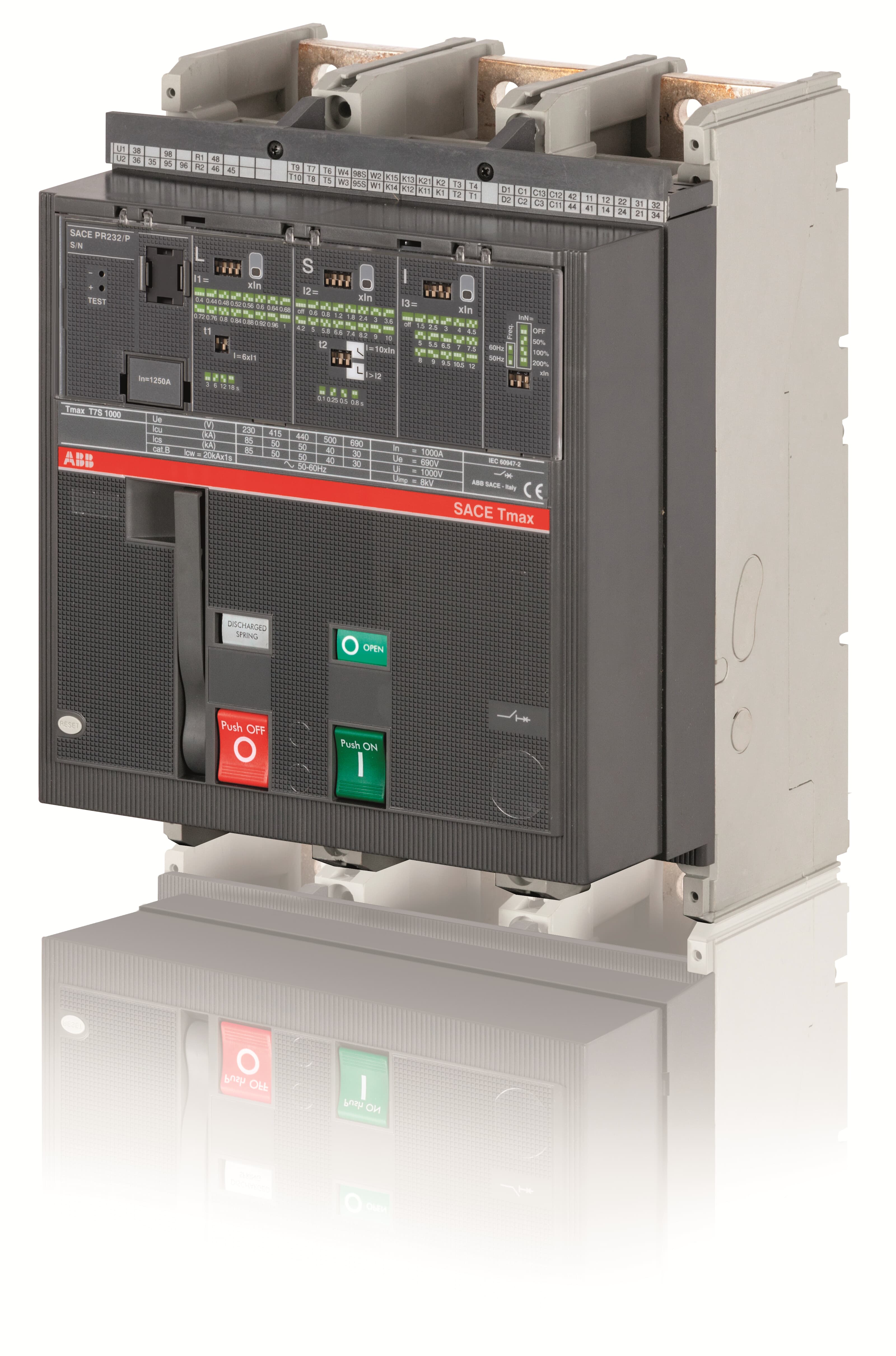 ABB ABB T7S 800 PR232/P LSI In=800A 3p F F M