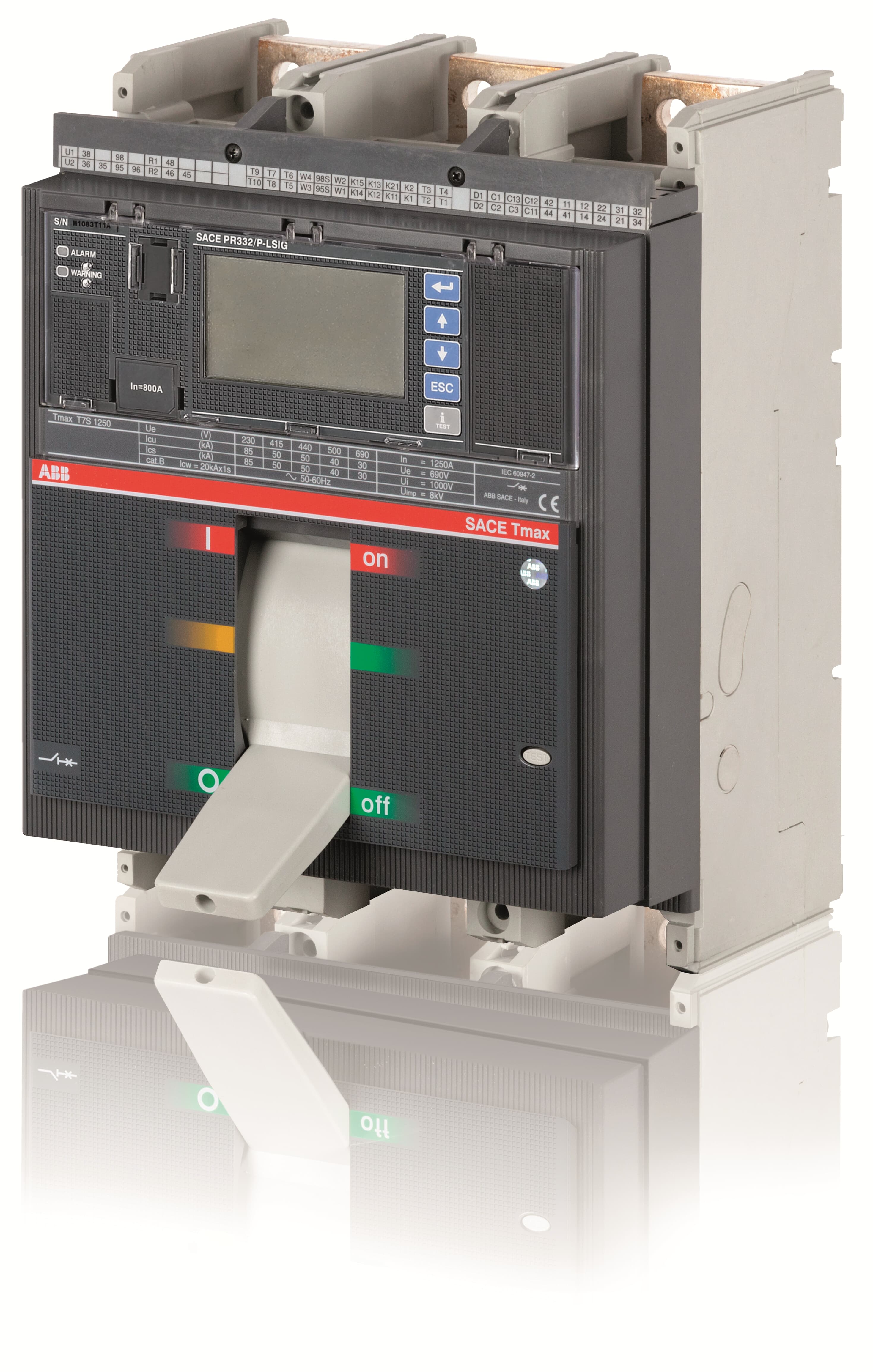 ABB ABB T7H 800 PR332/P LSI In=800A 3p F F