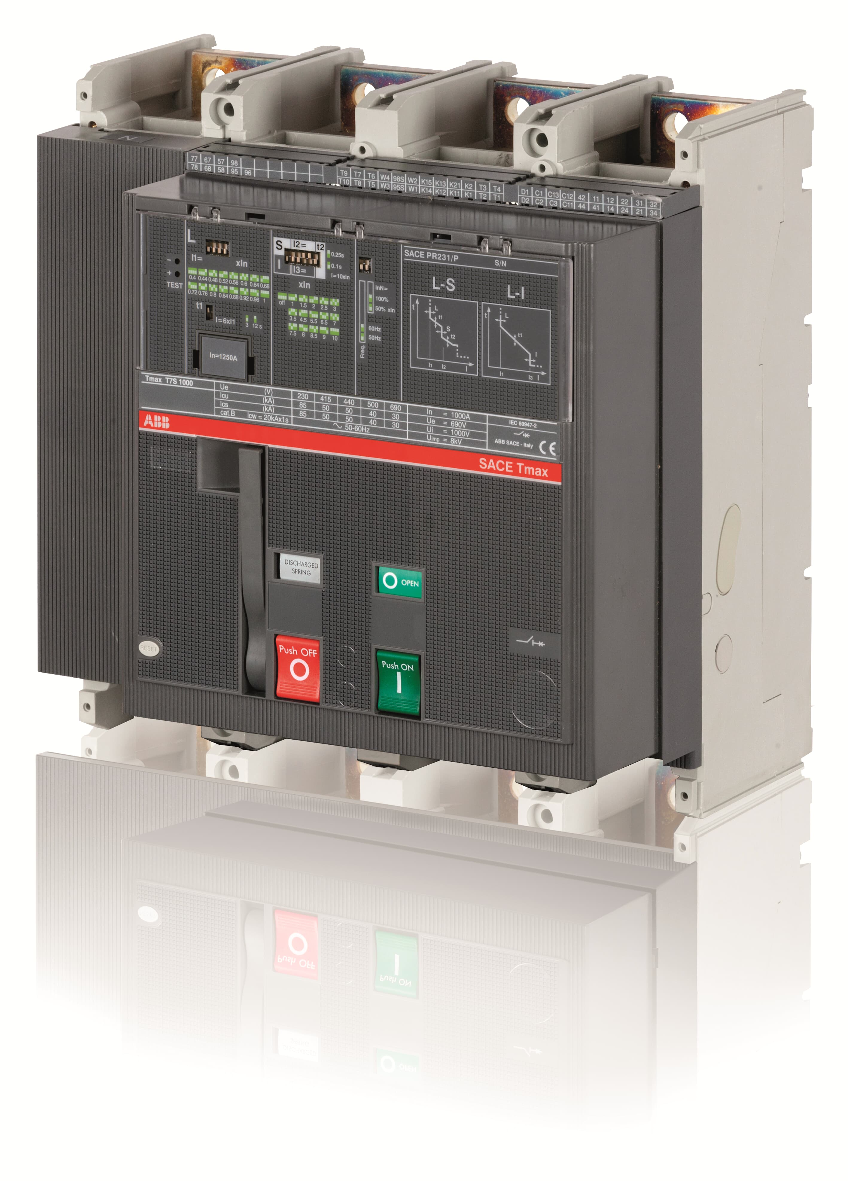 ABB ABB T7S 1000 PR231/P LS/I In=1000A 4p F F M