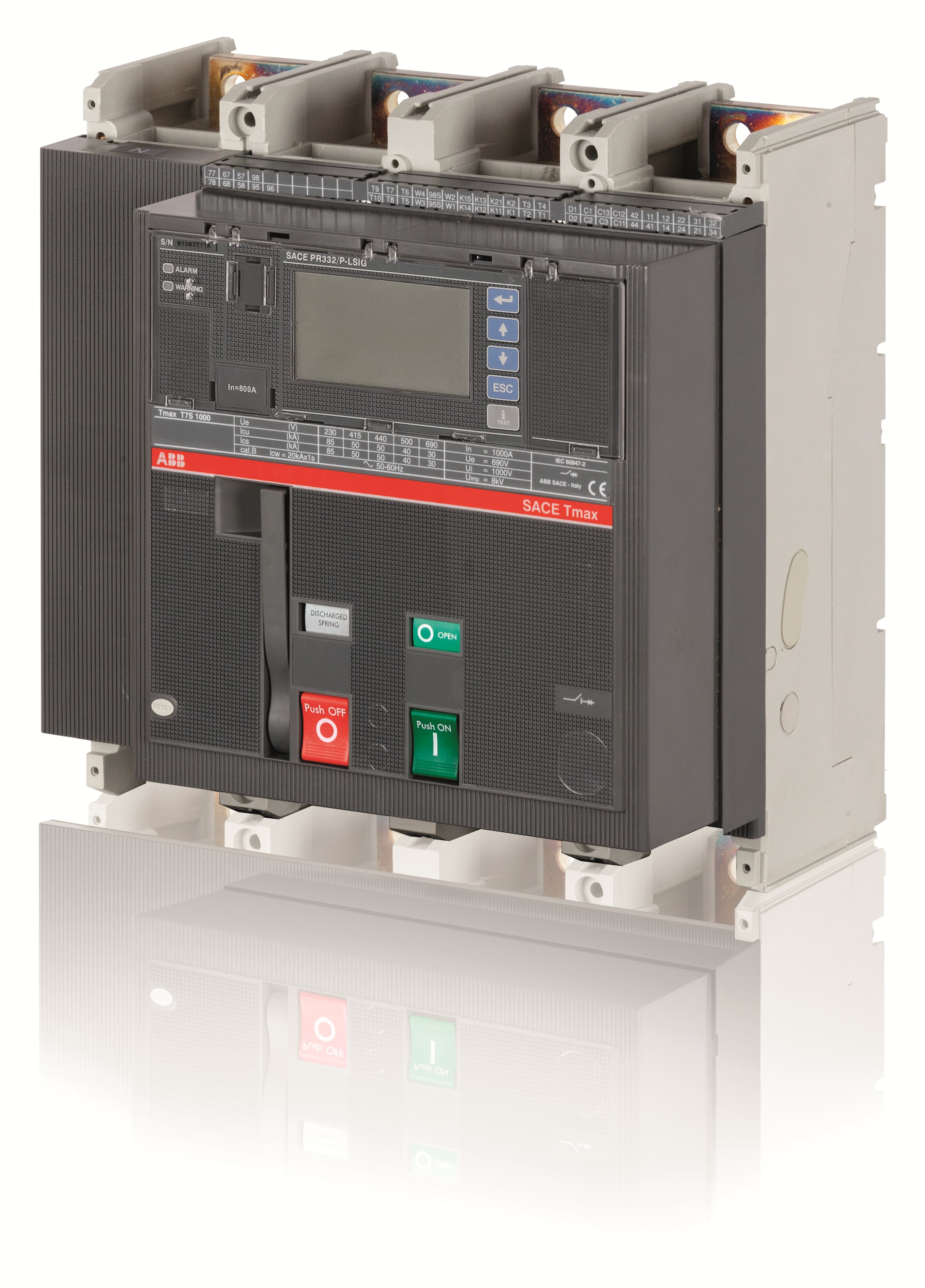 ABB ABB T7S 1250 PR332/P LSI In=1250A 4p F F M
