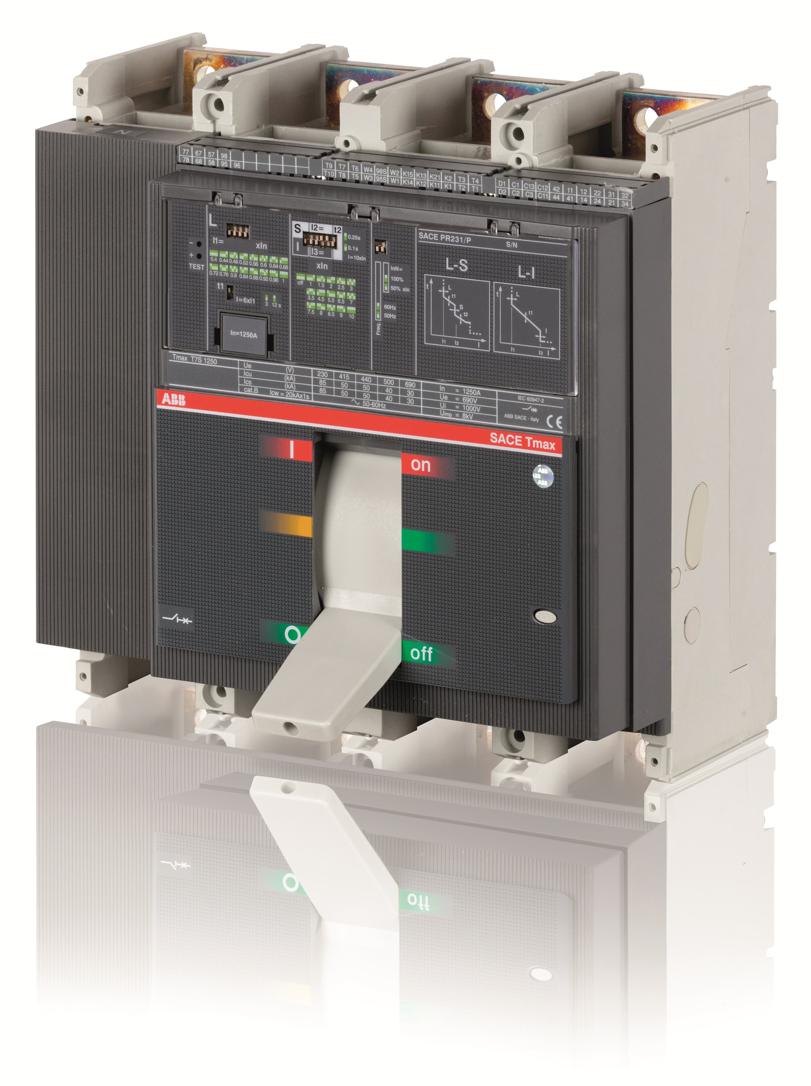 ABB ABB T7V 1250 PR231/P LS/I In=1250A 4p F F