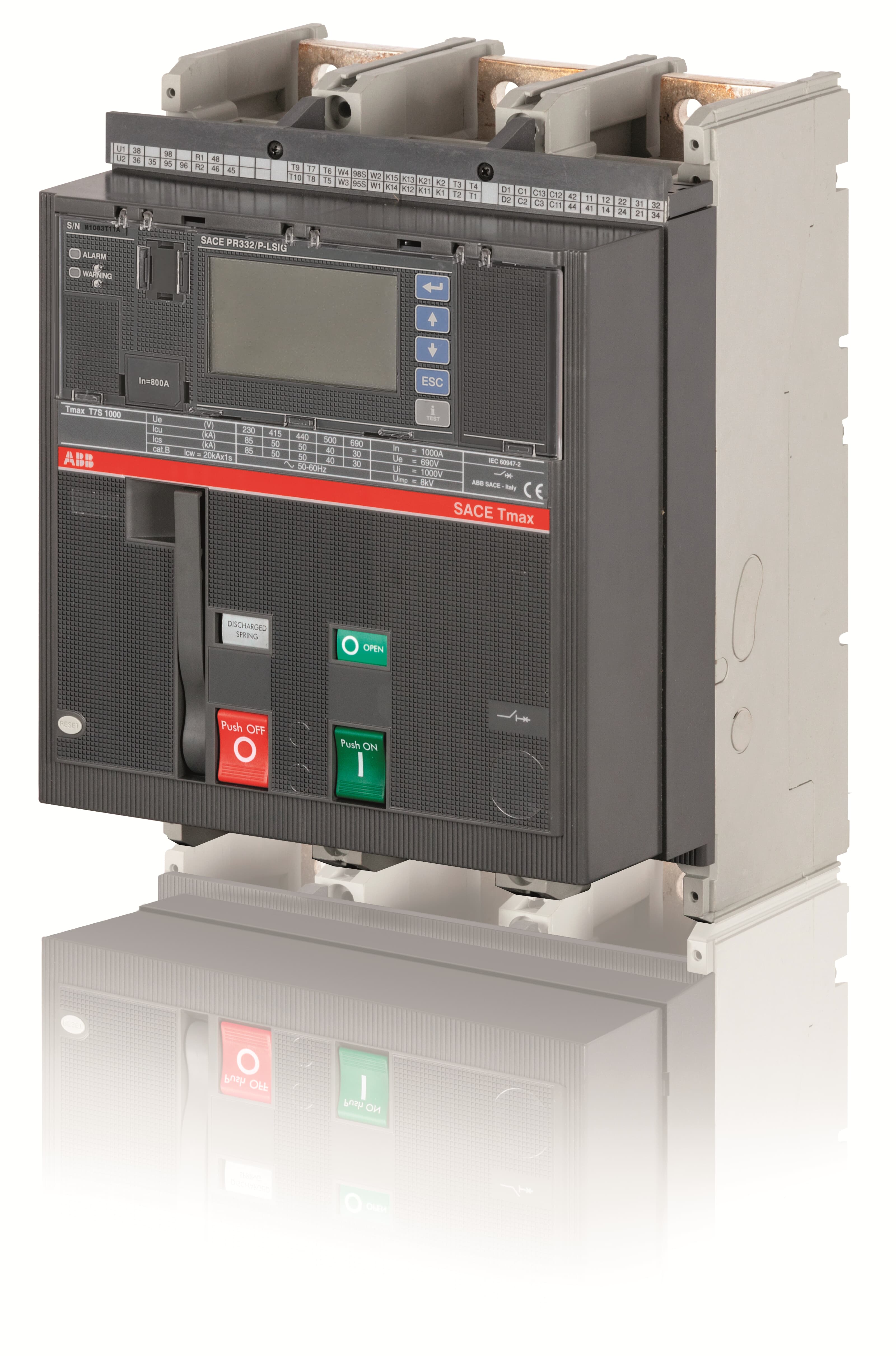 ABB ABB T7H 1600 PR332/P LI In=1600A 3p F F M