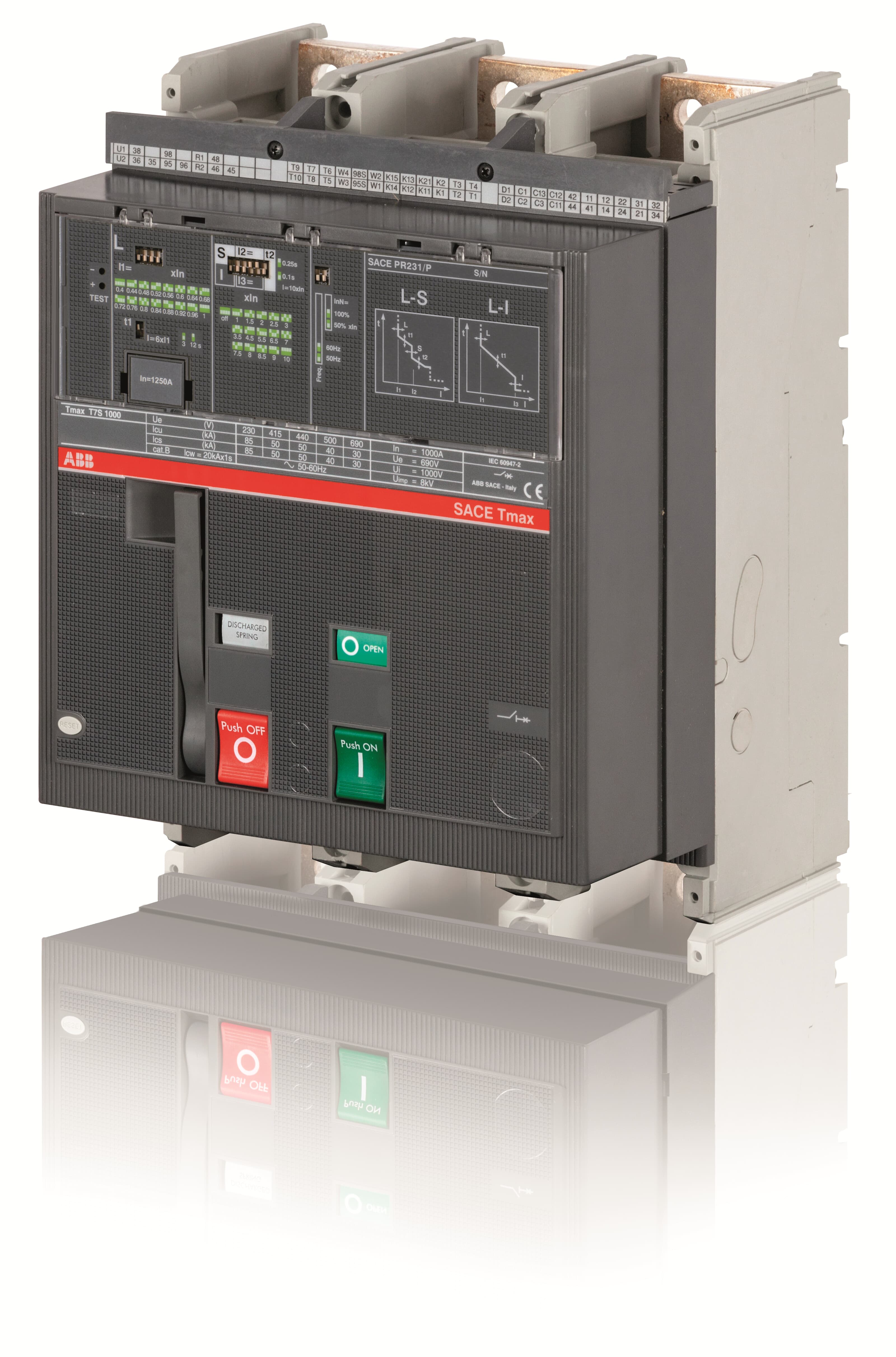 ABB ABB T7L 1600 PR231/P LS/I In=1600A 3p F F M