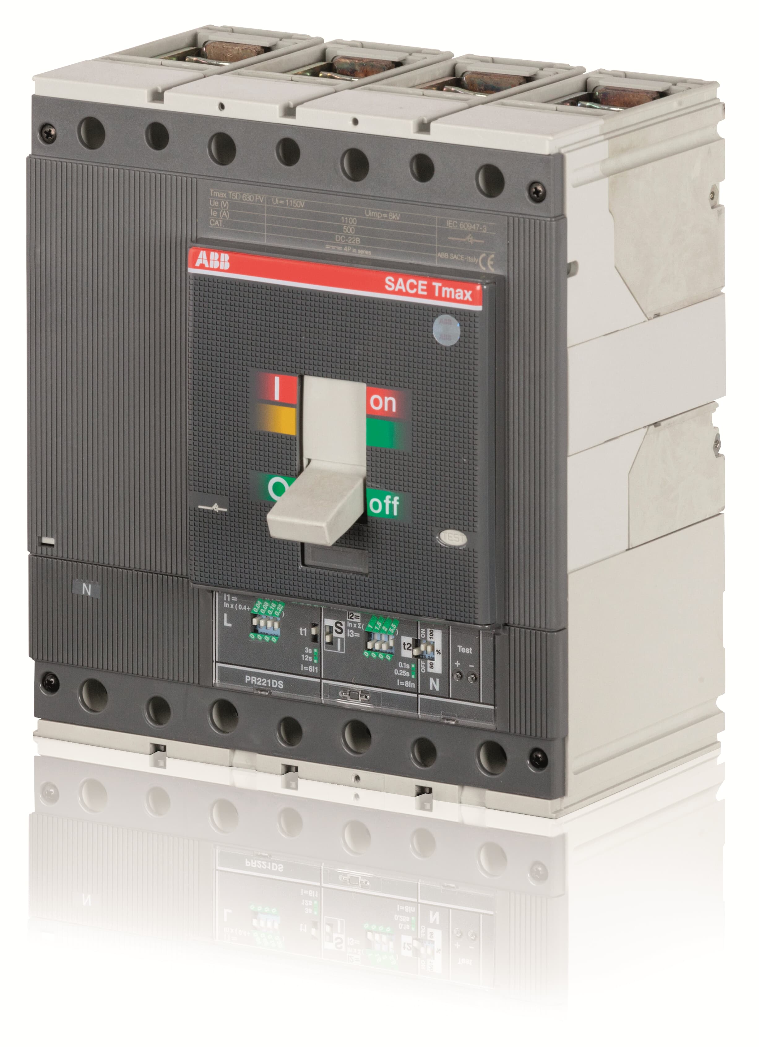 ABB ABB T5L400 PR221DS-LS/I In320 4p FFC 1000VAC