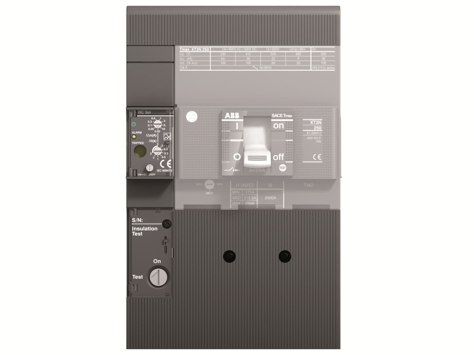 ABB ABB RC Sel HV 85...690Vac XT3 4p F