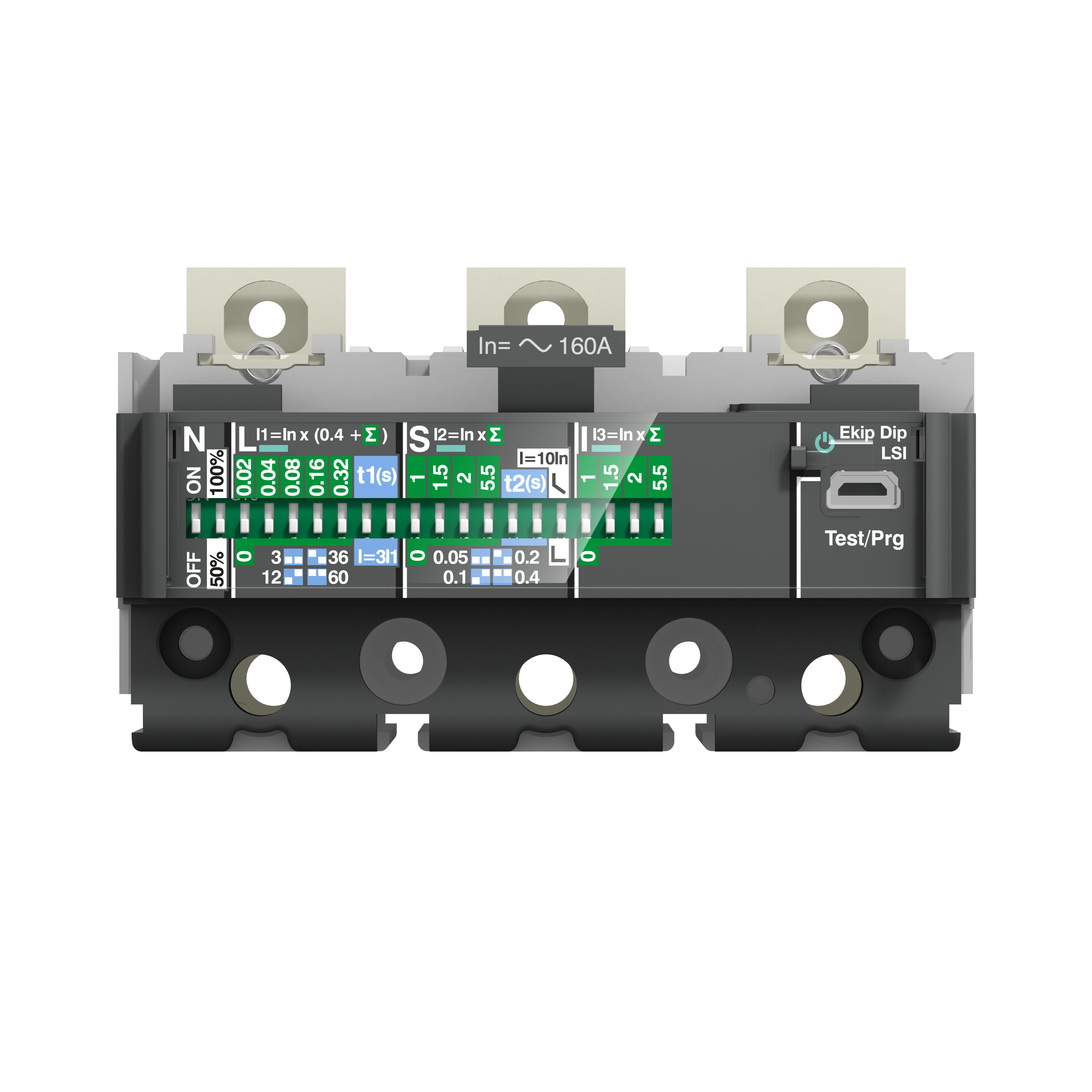 ABB ABB Ekip M Dip LIU In=63A XT2 3p