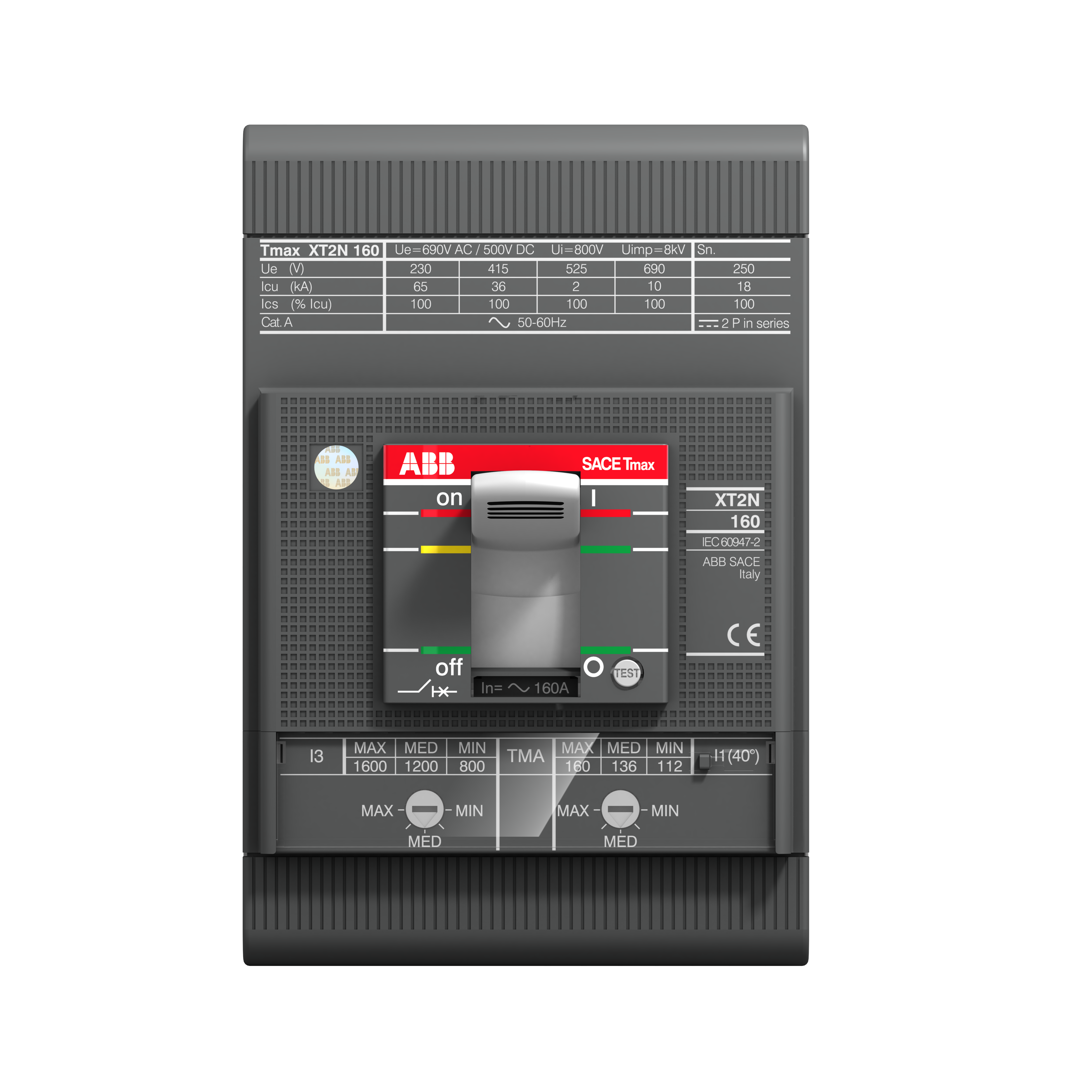 ABB ABB XT2H 160 TMD 12,5-125 3p F F