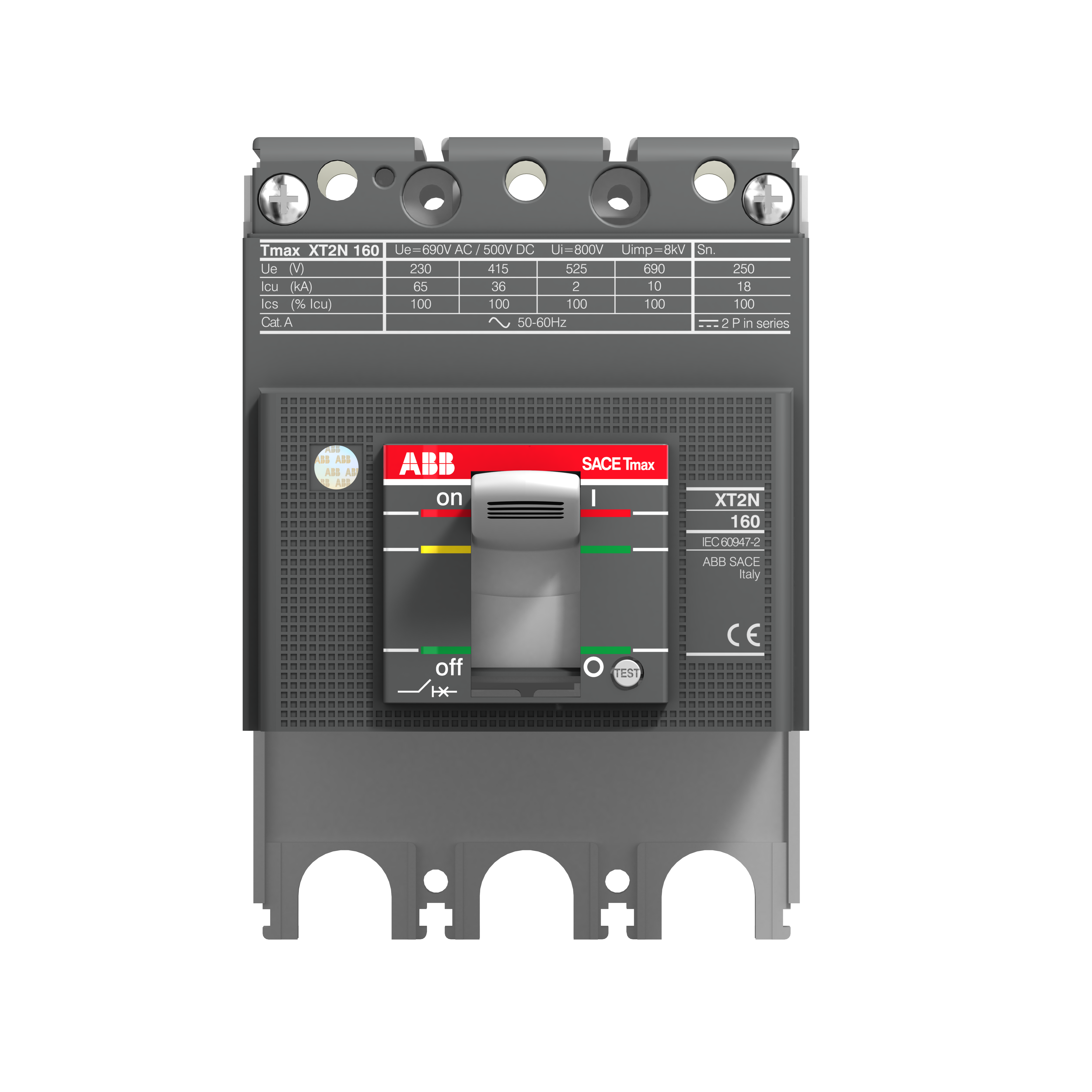 ABB ABB XT2V 160 BREAKING PART 3p F F