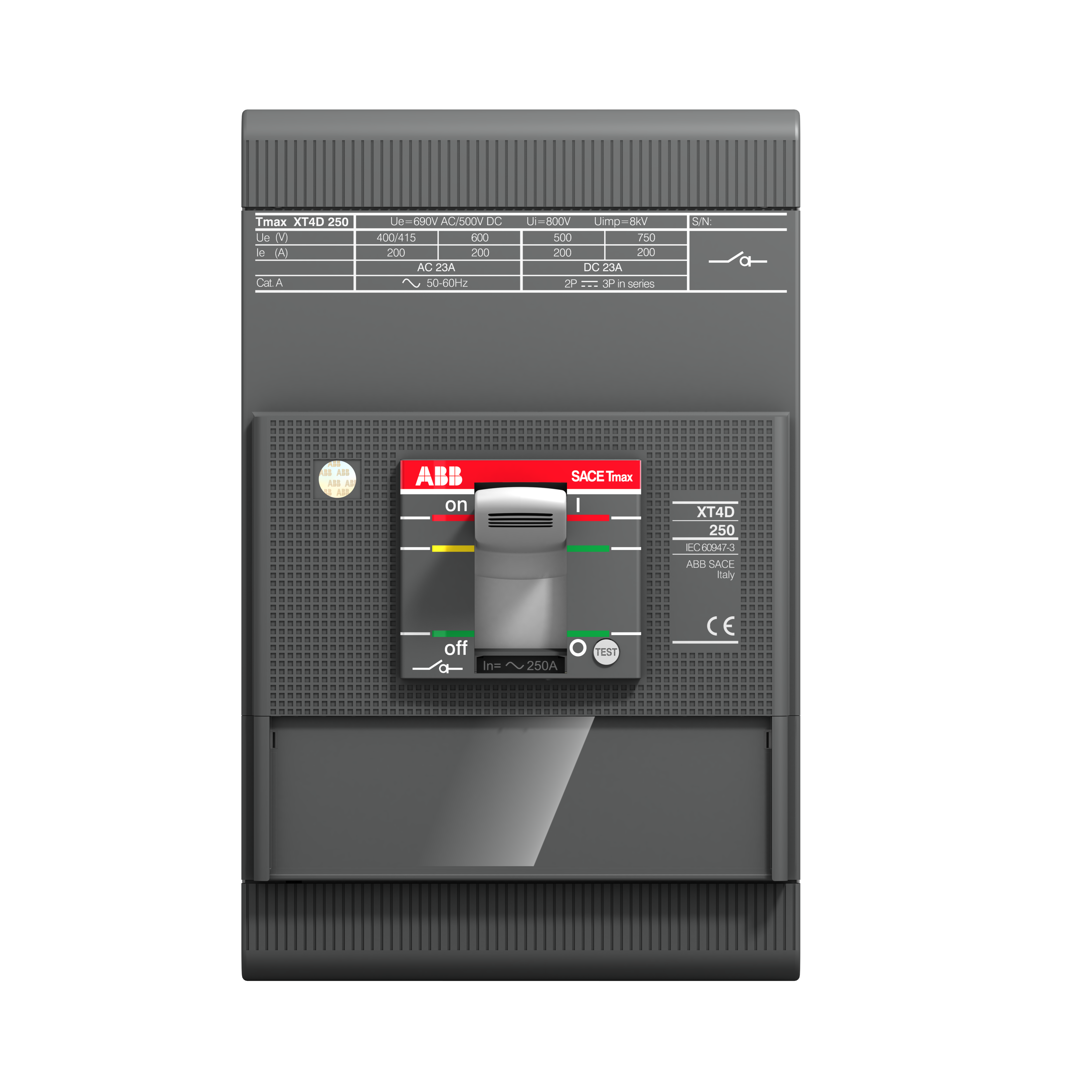 ABB ABB XT4D 250 3p F F