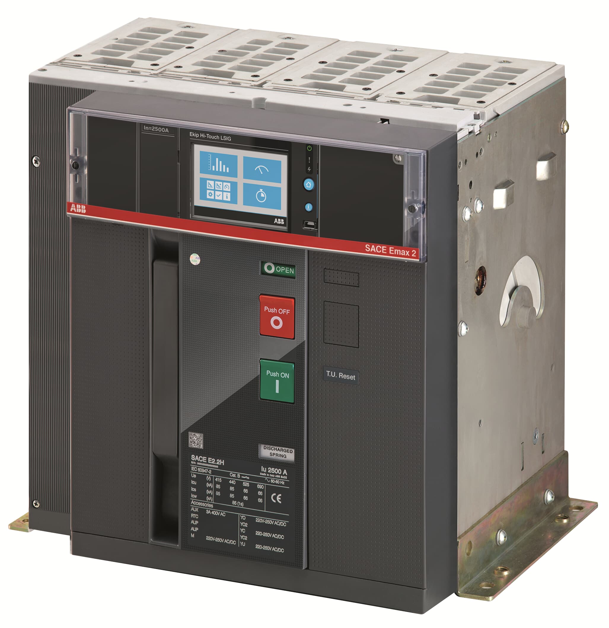 ABB ABB E2.2S 1250 Ekip Hi-Touch LSI 4p F HR