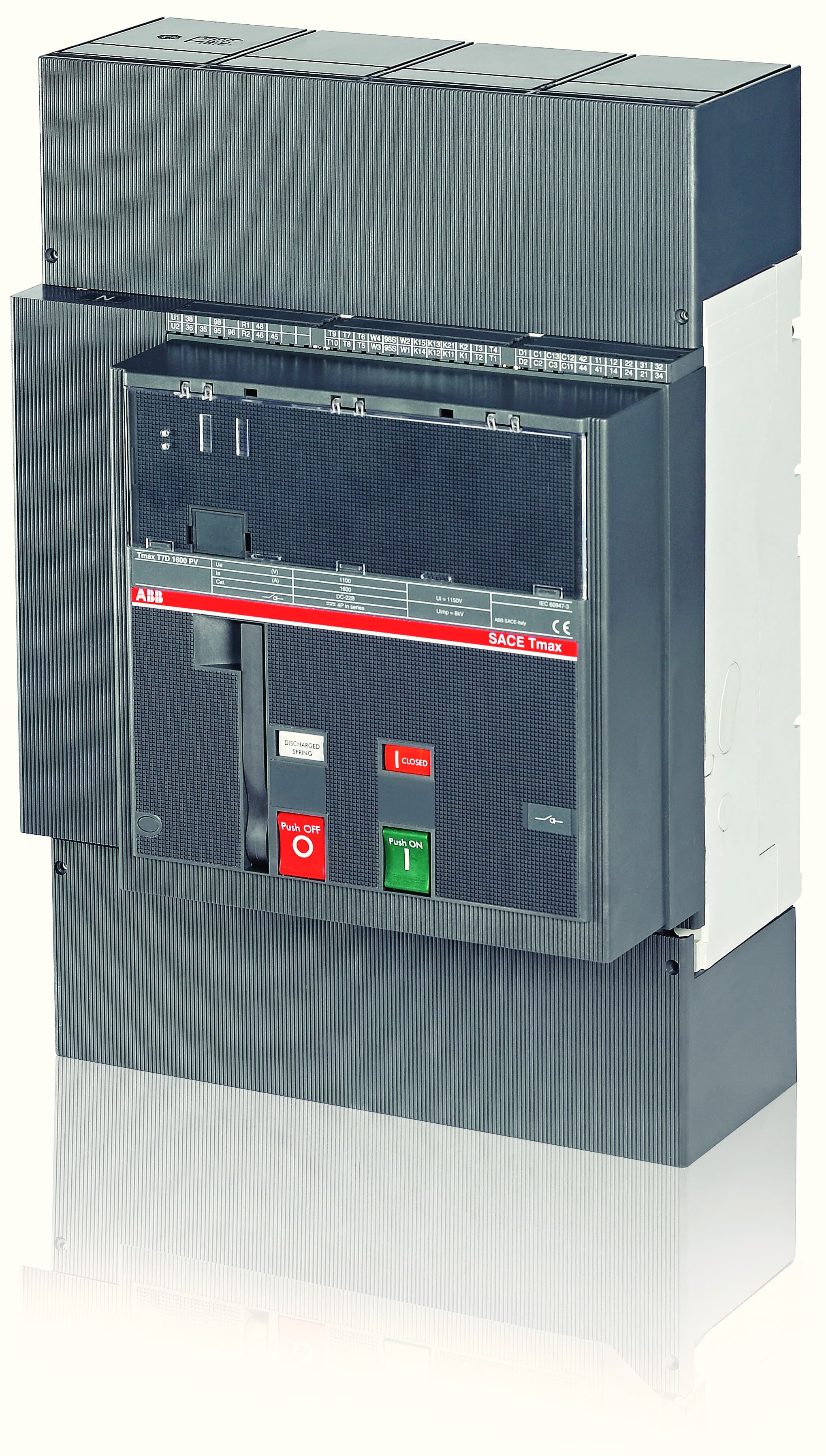 ABB ABB T7D/PV-E 1250 4p F F M 1500V DC