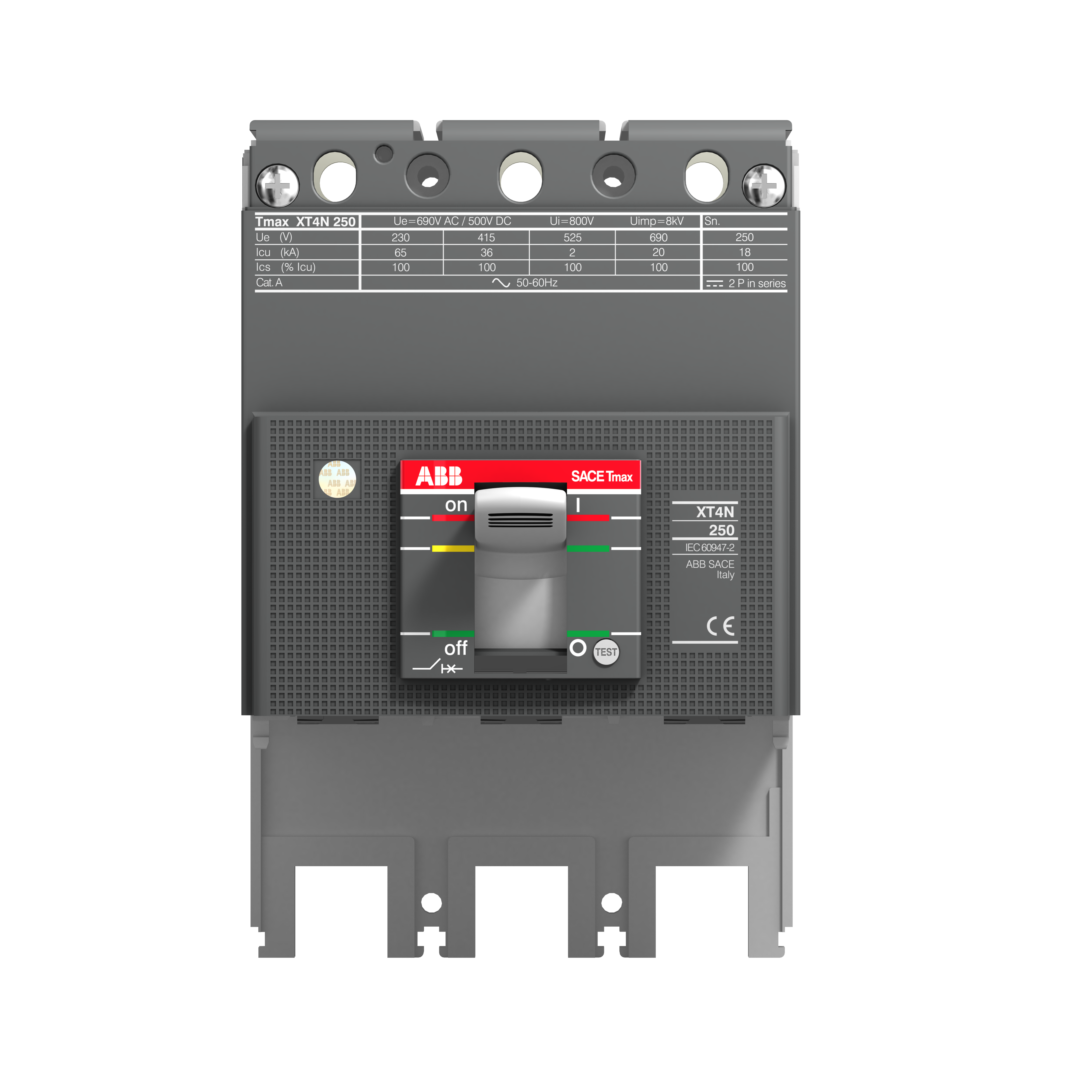 ABB ABB XT4V 160 BREAKING PART 3p F F