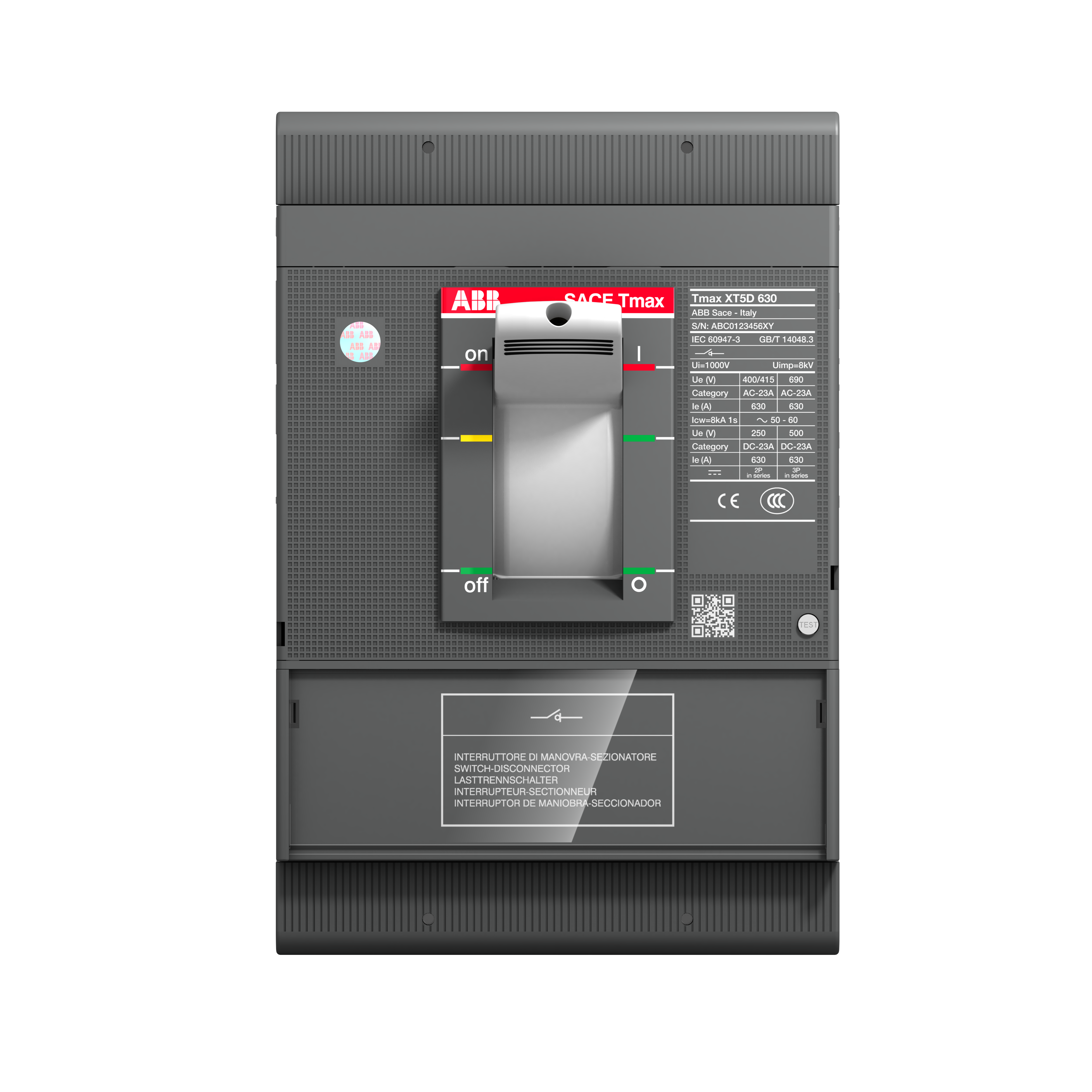 ABB ABB XT5D 630 3p F F
