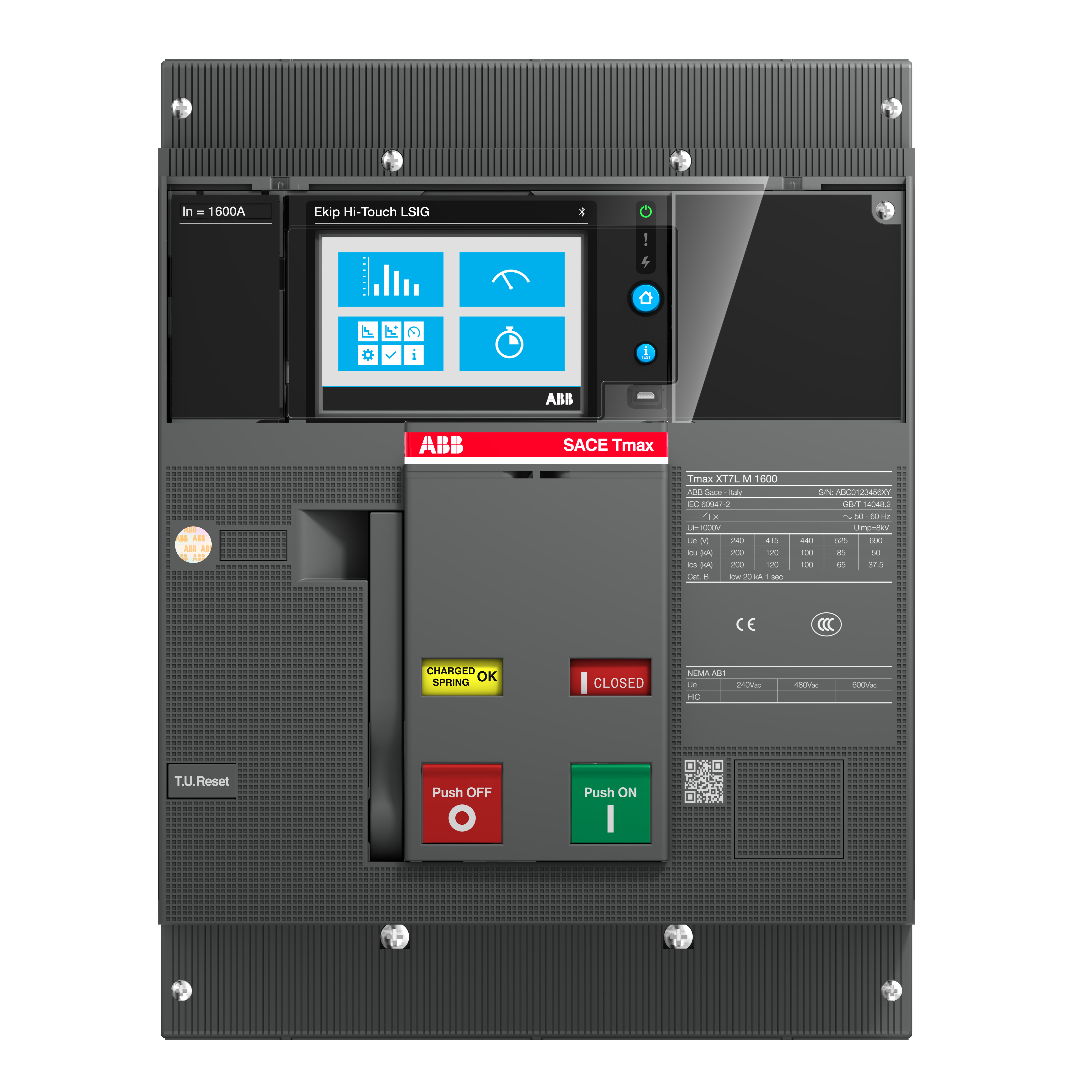 ABB ABB XT7S M 1600 EkipTouch Meas.LSI 1600 3pFF