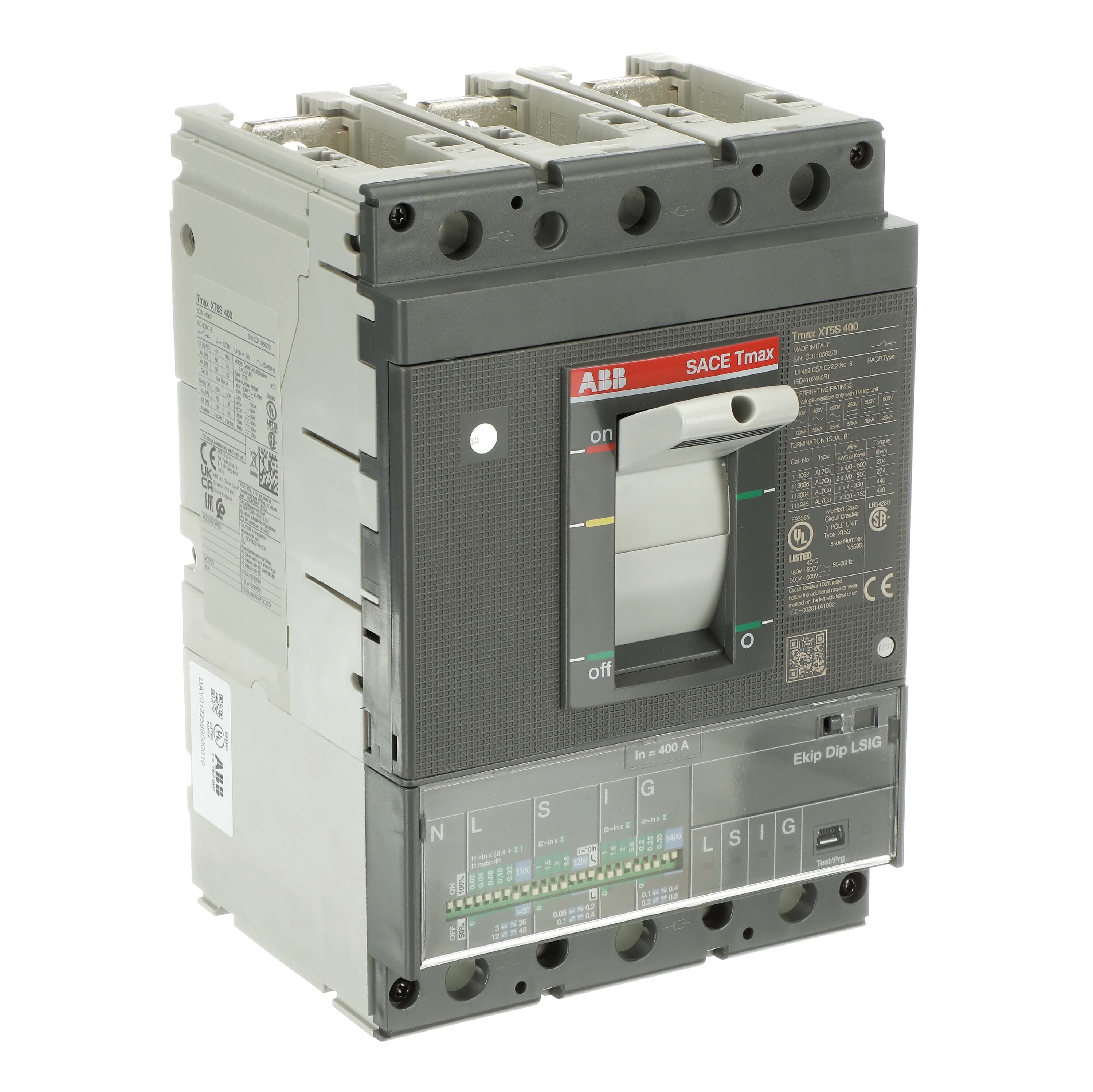 ABB ABB XT5S 400 Ekip Dip LSIG 400 3p FF UL/CSA
