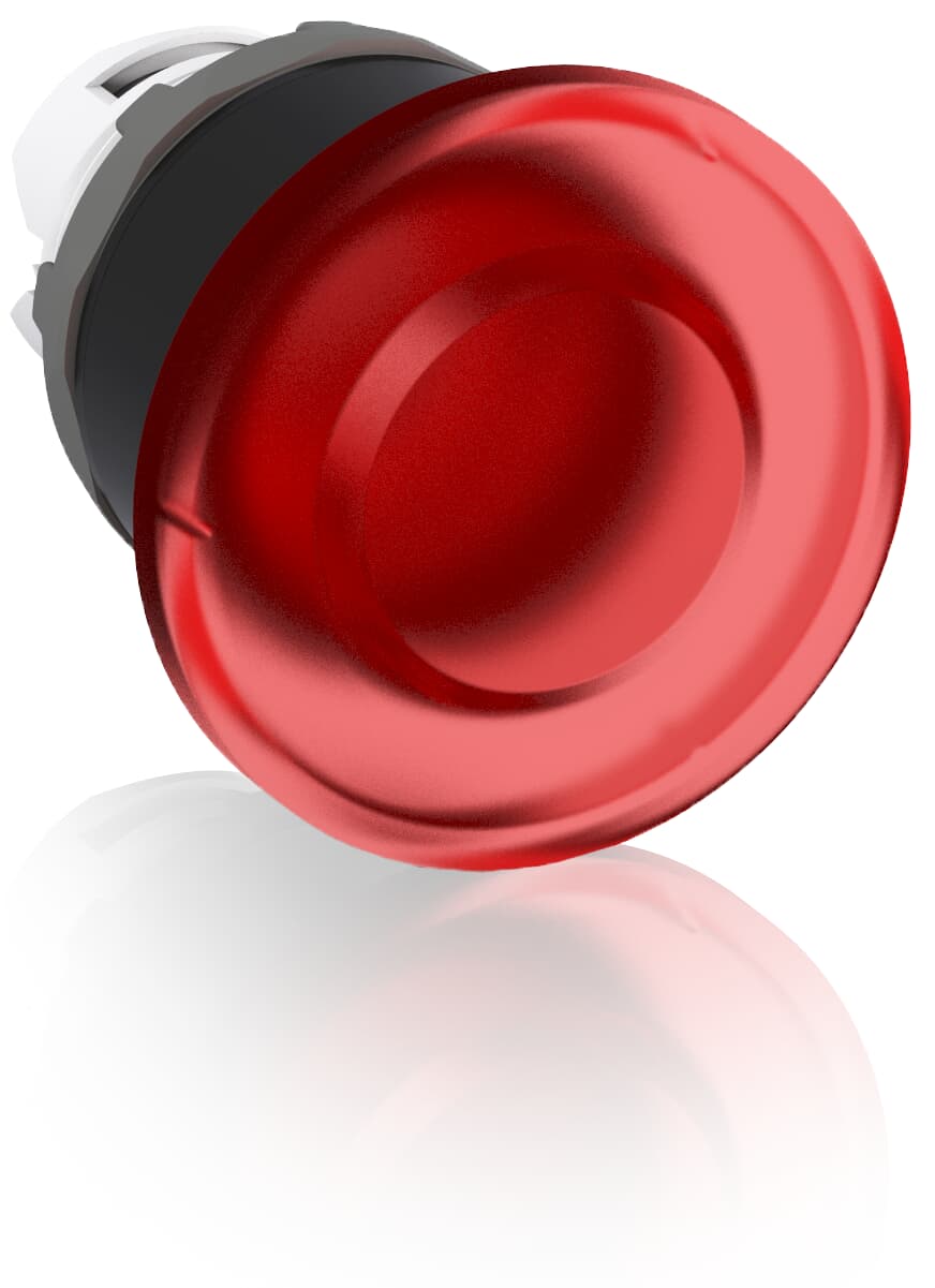 ABB ABB MPM1-11R Mushroom Pushbutton