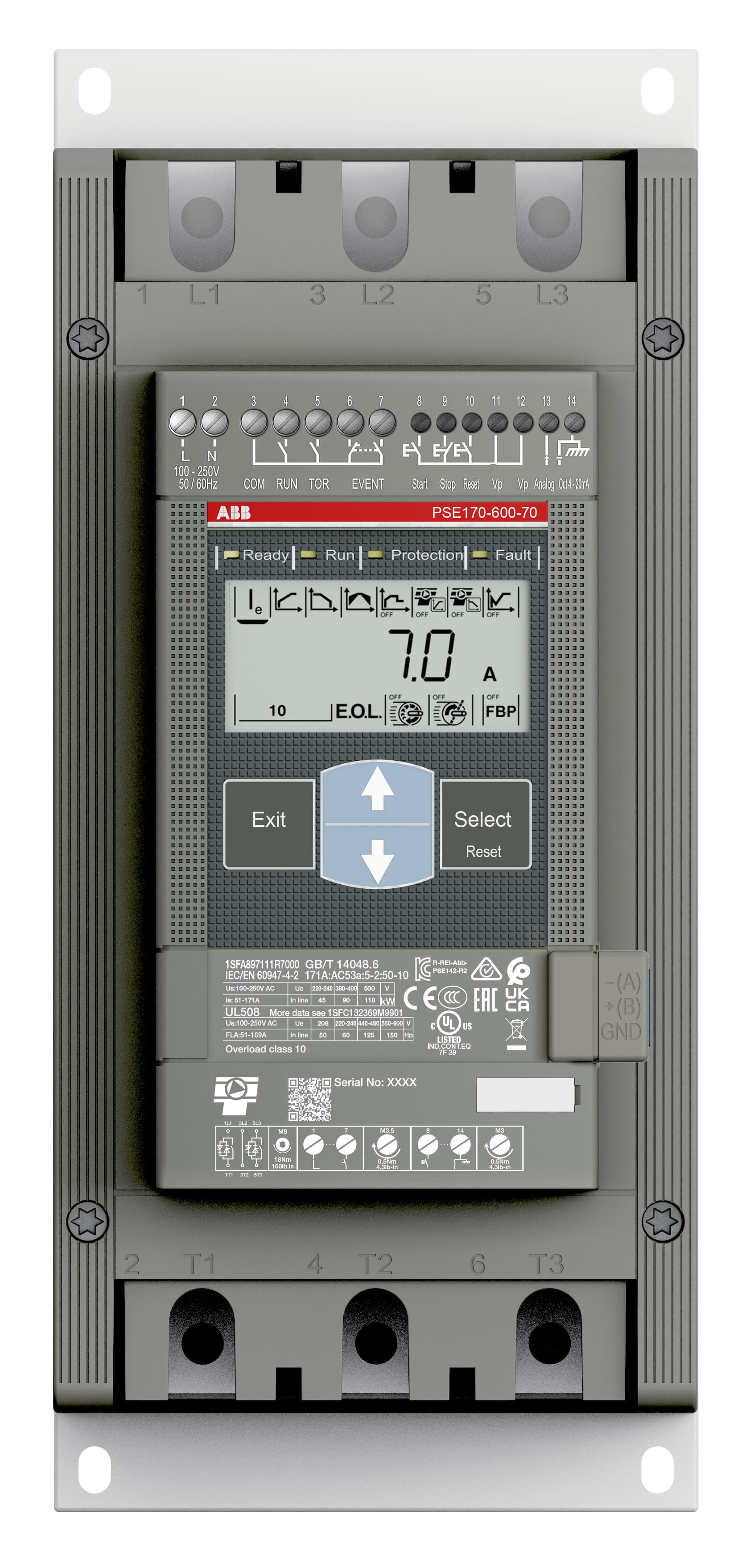 ABB ABB PSE170-600-70 Soft starter