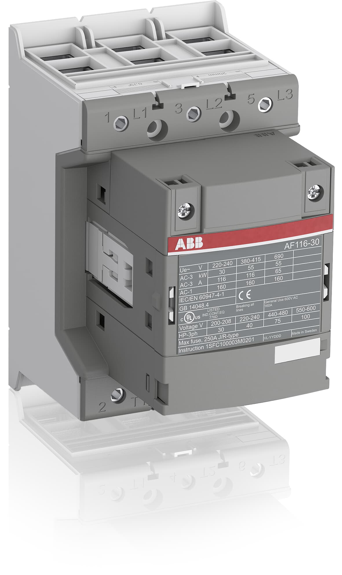 ABB ABB AF116-30-00-12 Block Contactor