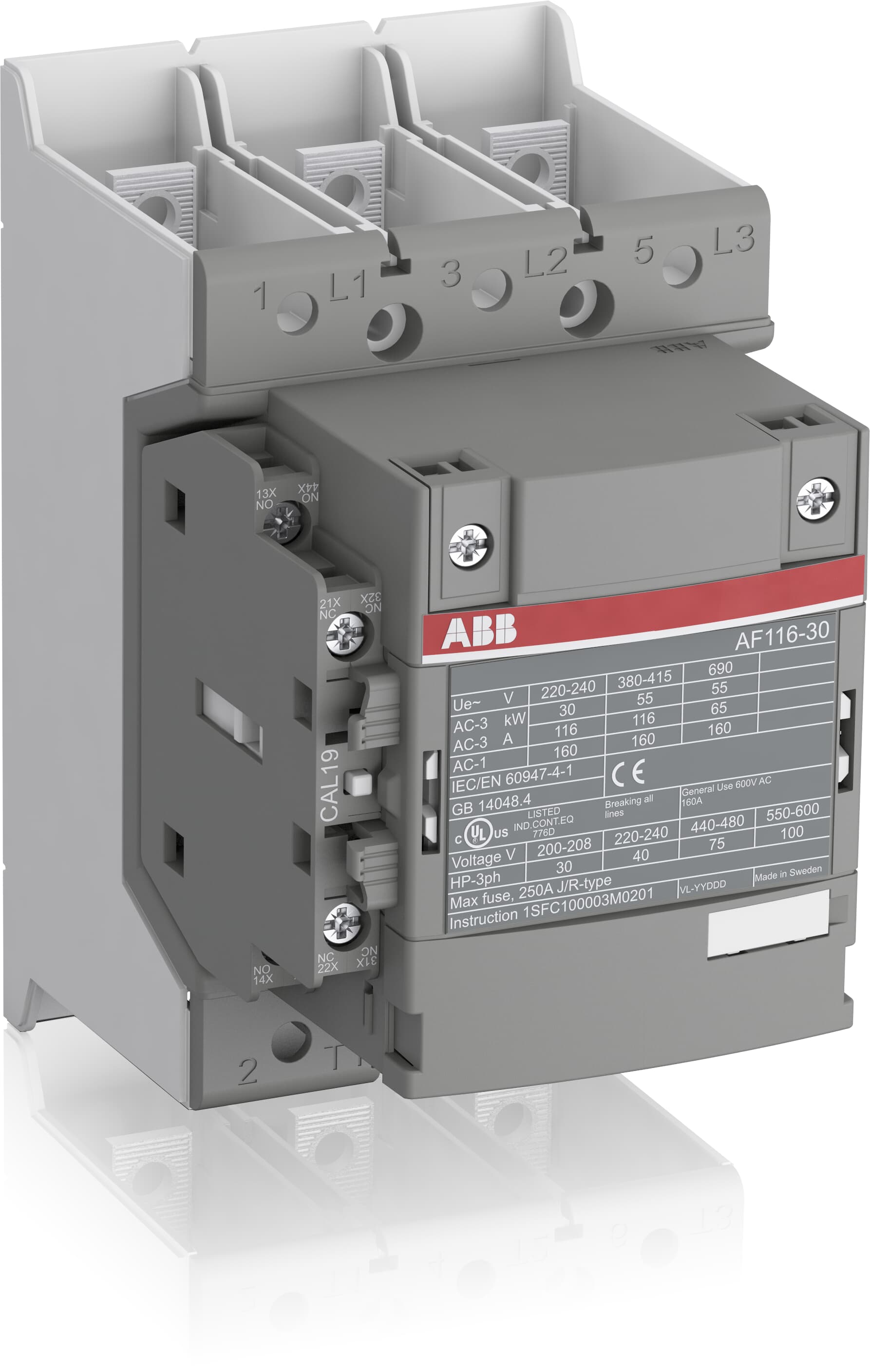 ABB ABB AF116-30-11B-14 Block Contactor