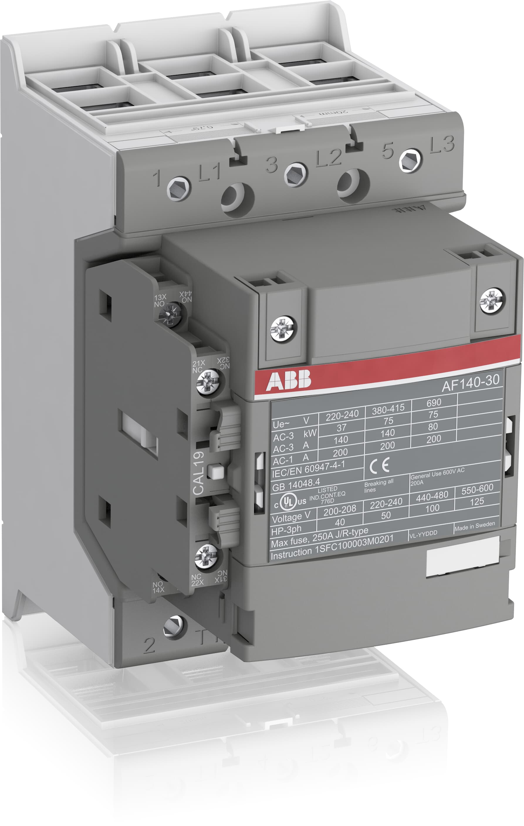 ABB ABB AF140-30-11-13 Block Contactor