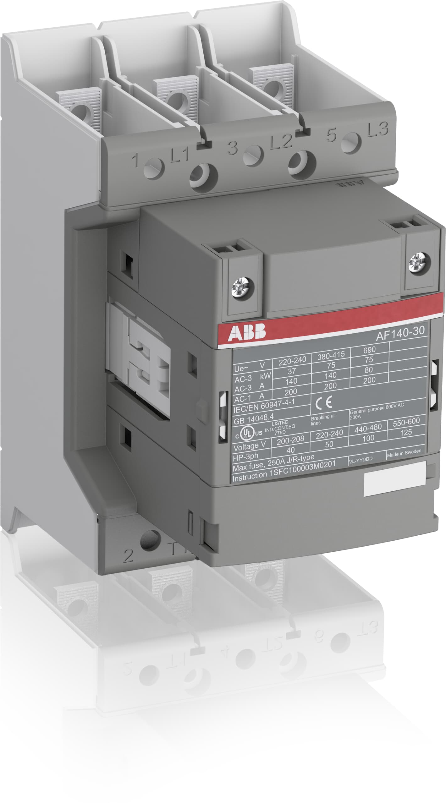 ABB ABB AF140-30-00B-13 Block Contactor