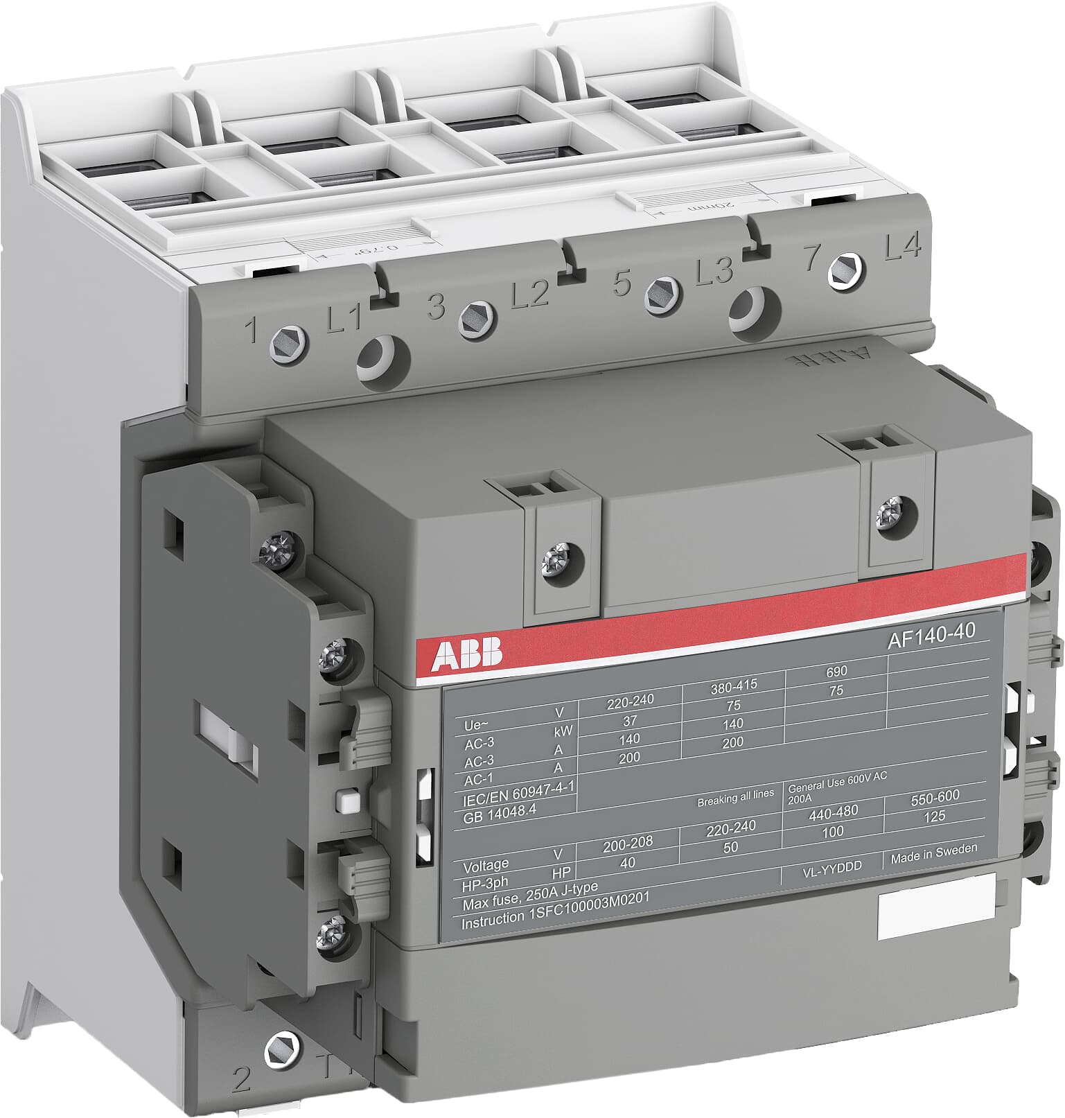 ABB ABB AF140-40-22-13 Block Contactor