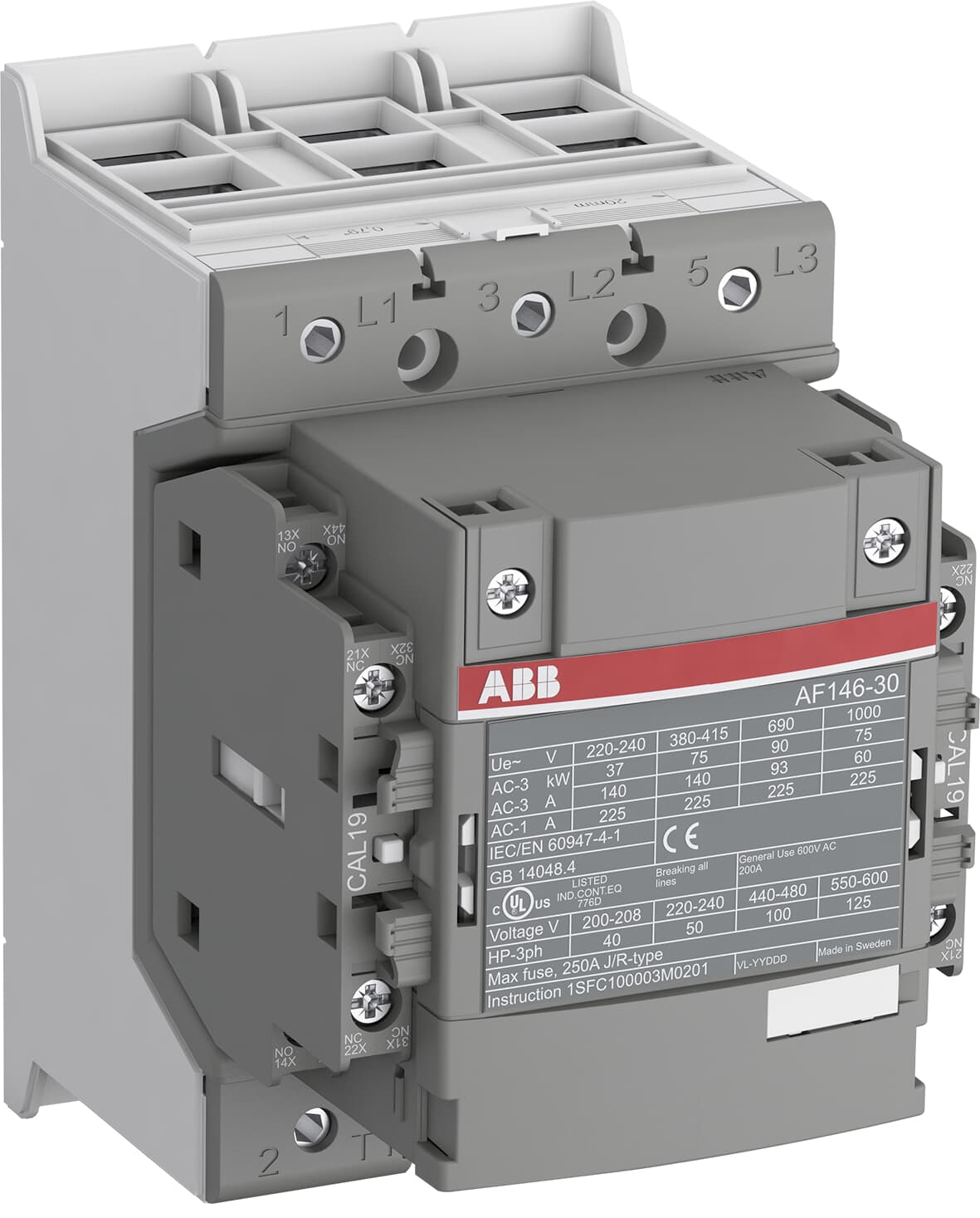 ABB ABB AF146-30-22-12 Block Contactor