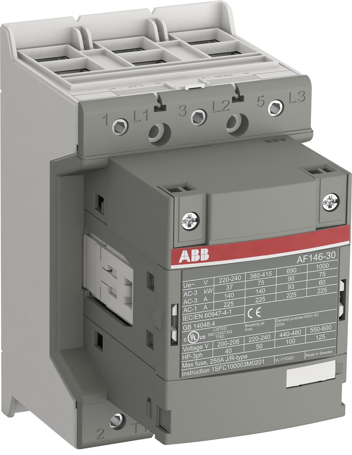 ABB ABB AF146-30-00-13 Block Contactor