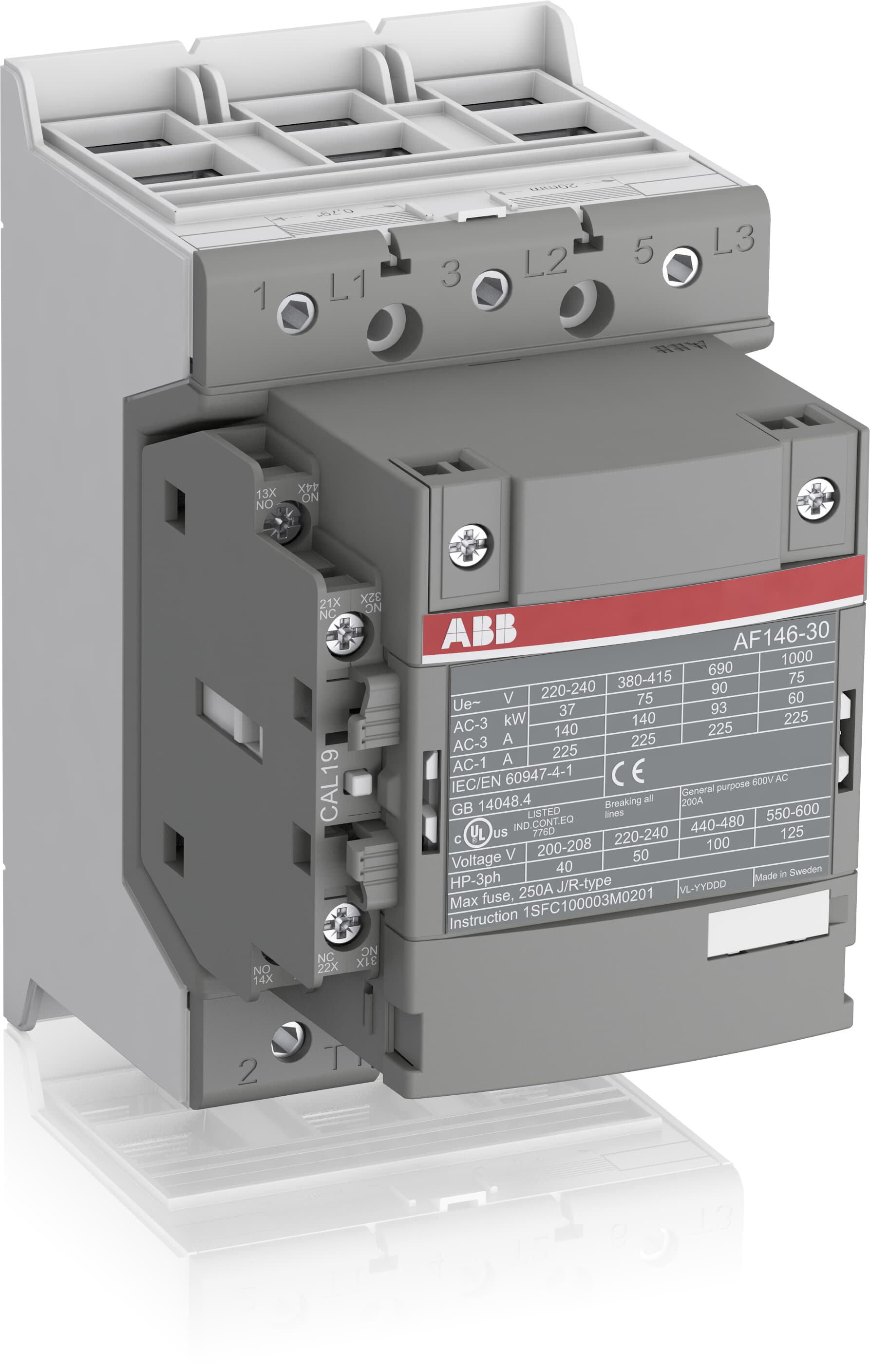 ABB ABB AF146-30-11-14 Block Contactor