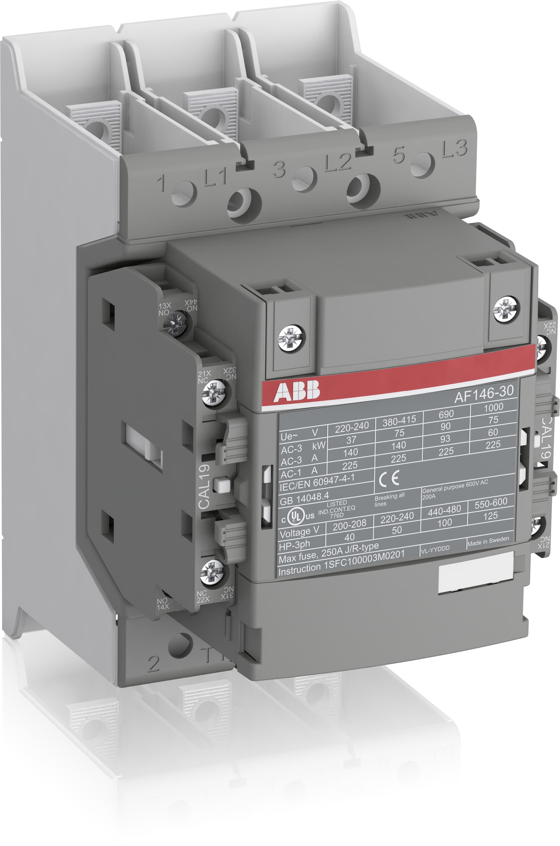 ABB ABB AF146-30-22B-13 Block Contactor