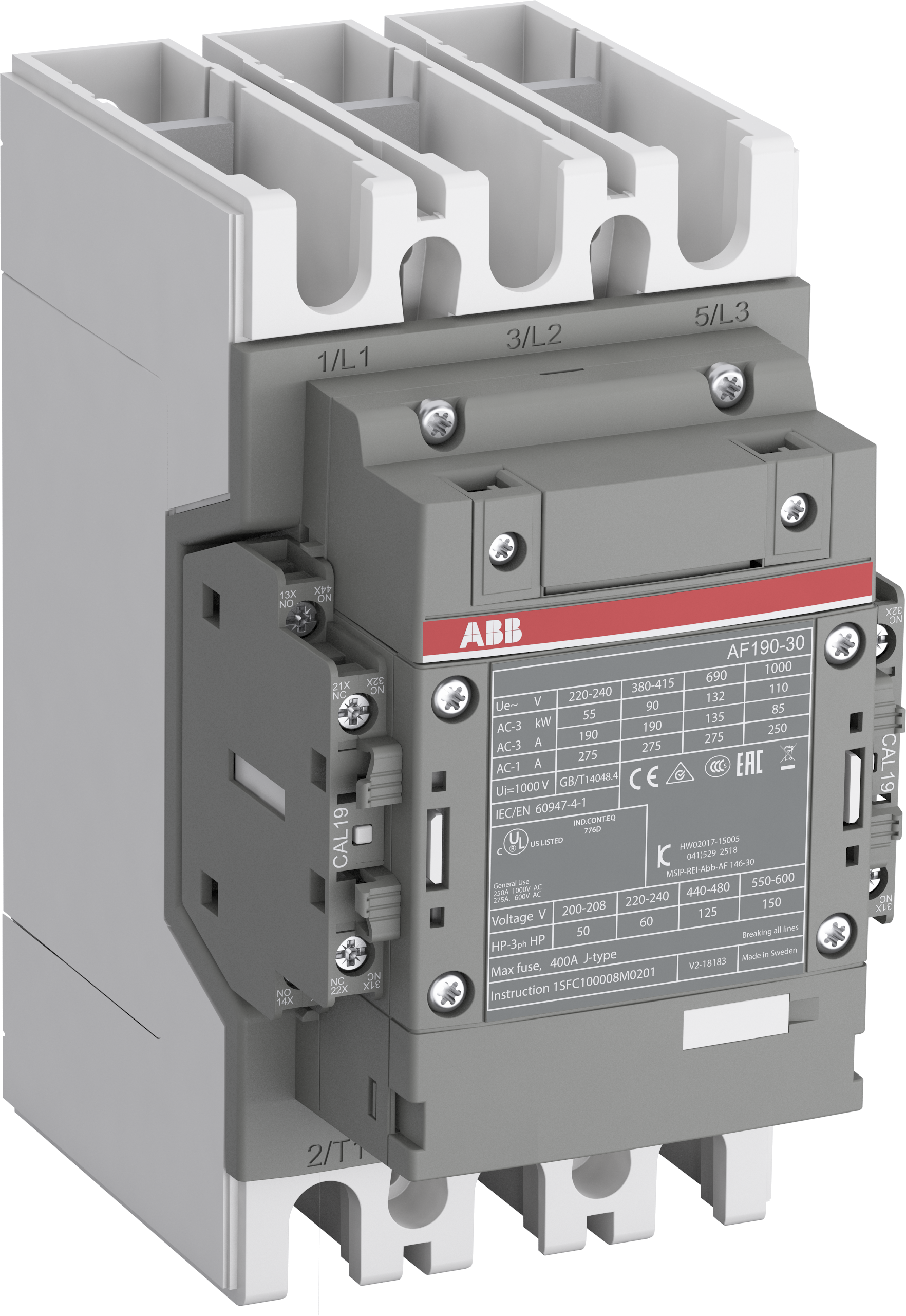 ABB ABB AF190-30-22-13 Block Contactor