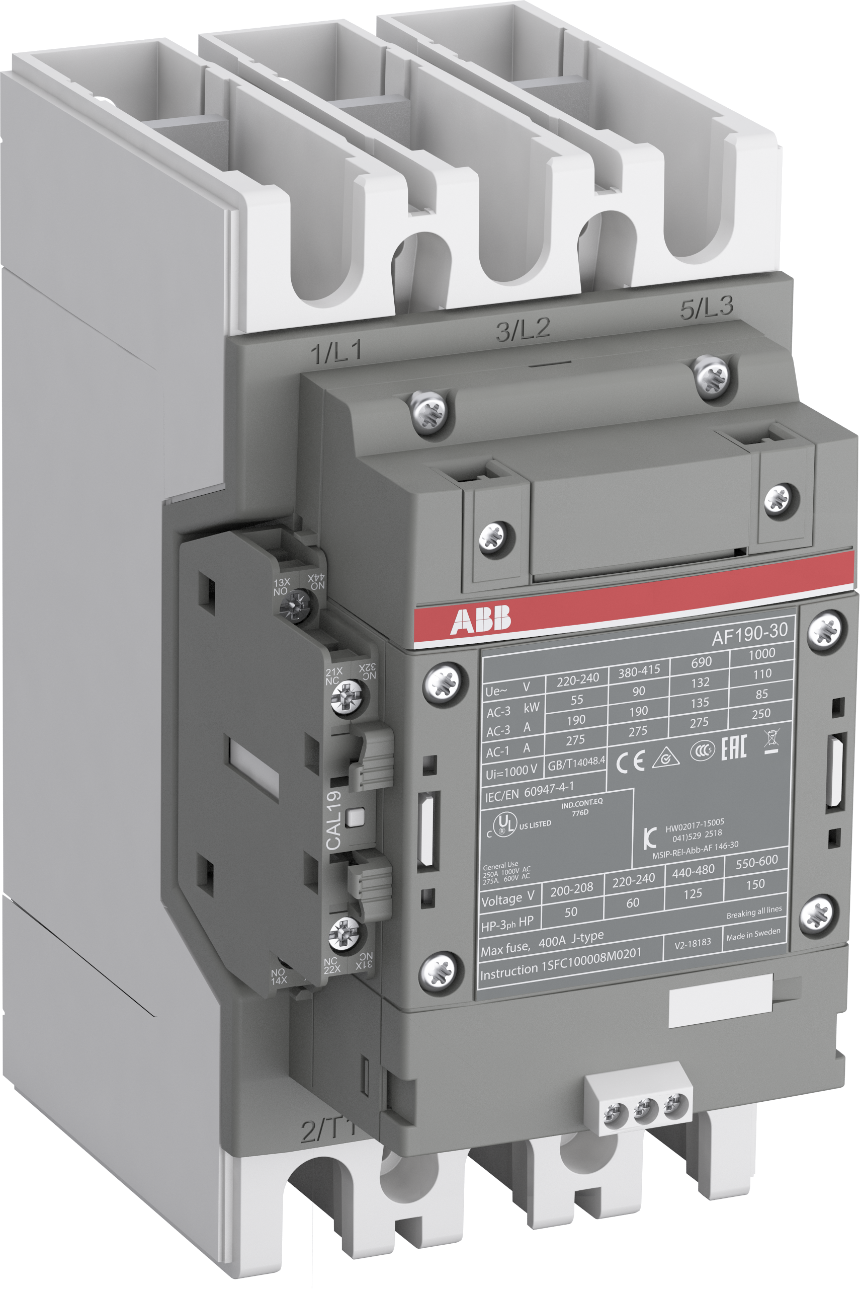 ABB ABB AF190-30-11-33 Block Contactor