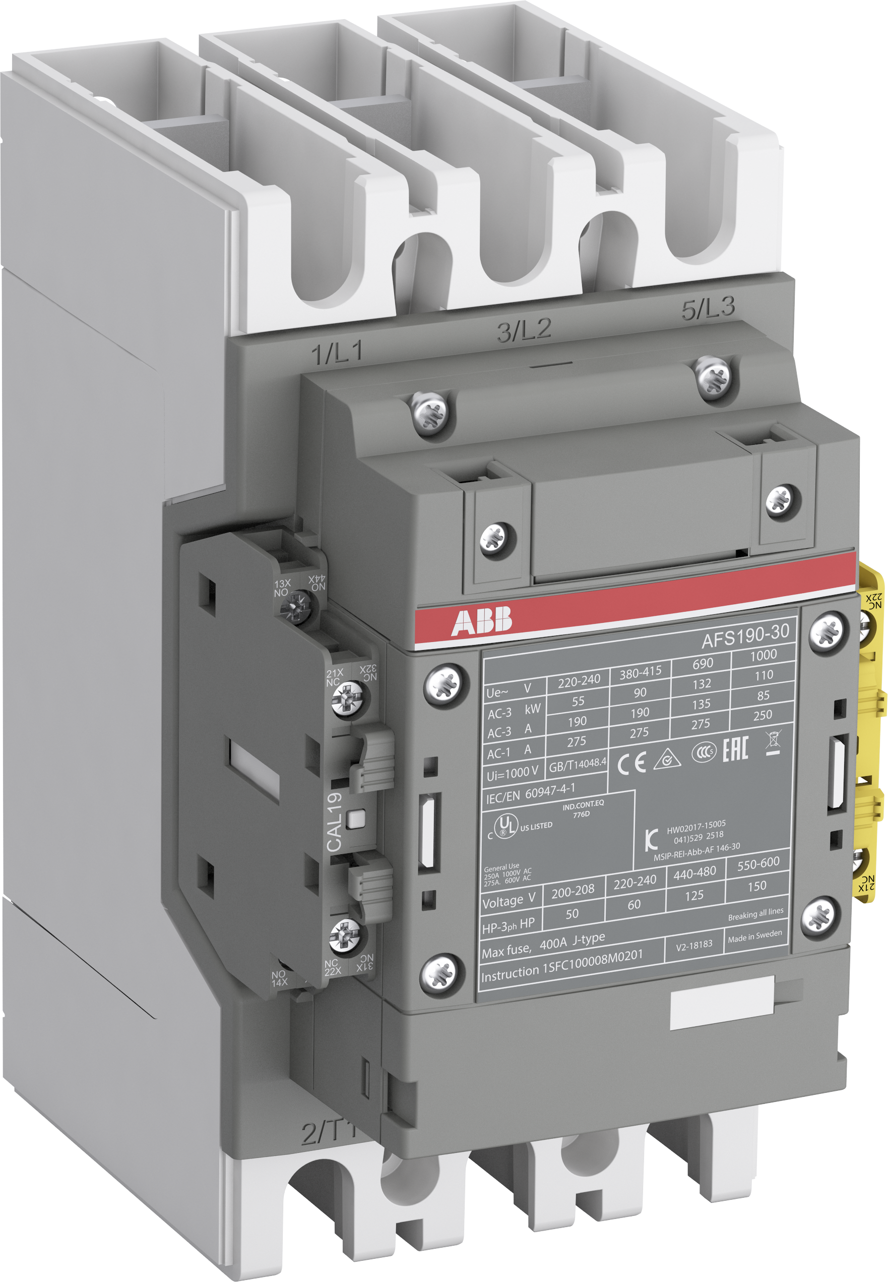 ABB ABB AFS190-30-12-13 Block Contactor