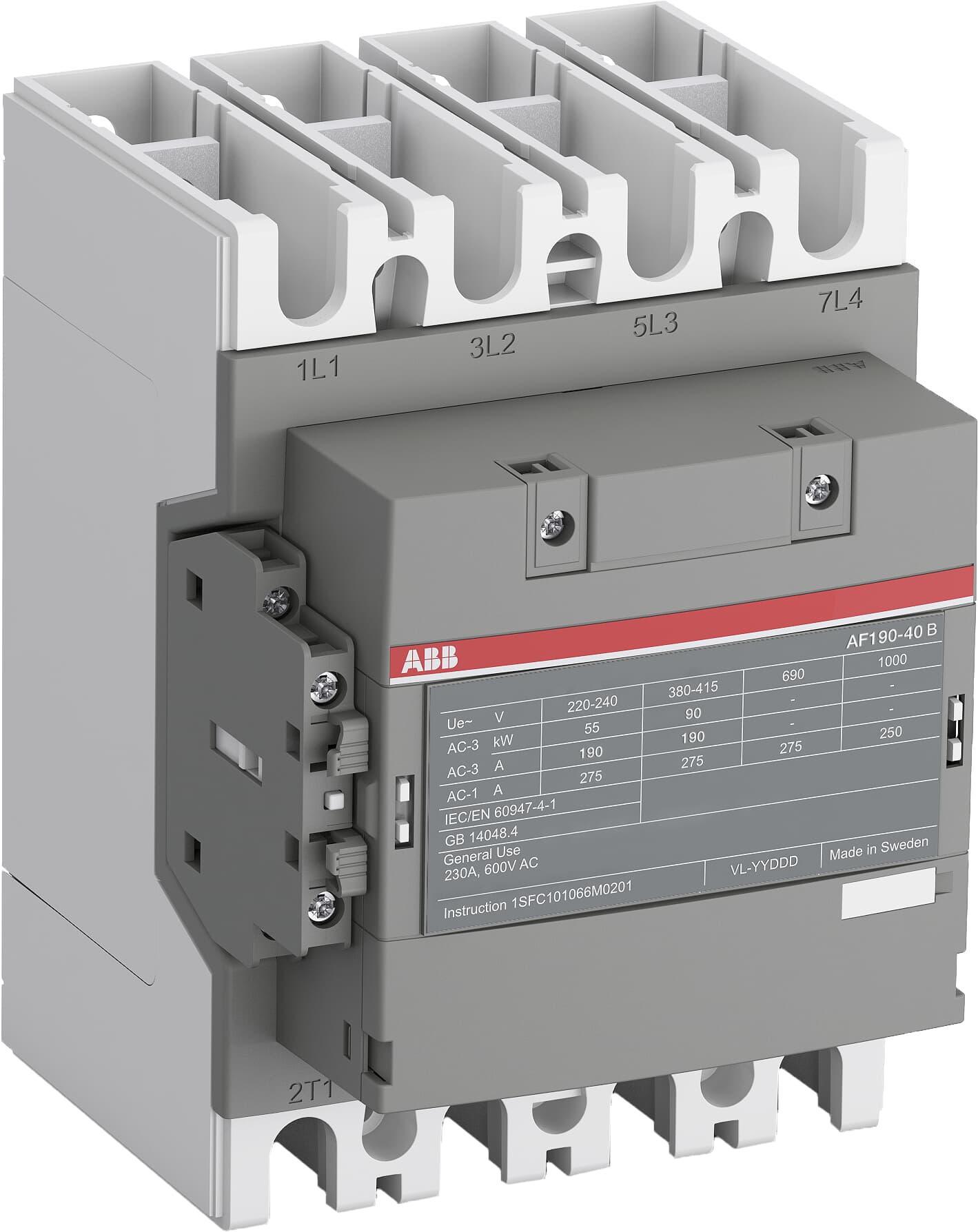 ABB ABB AF190-40-11-11 Block Contactor