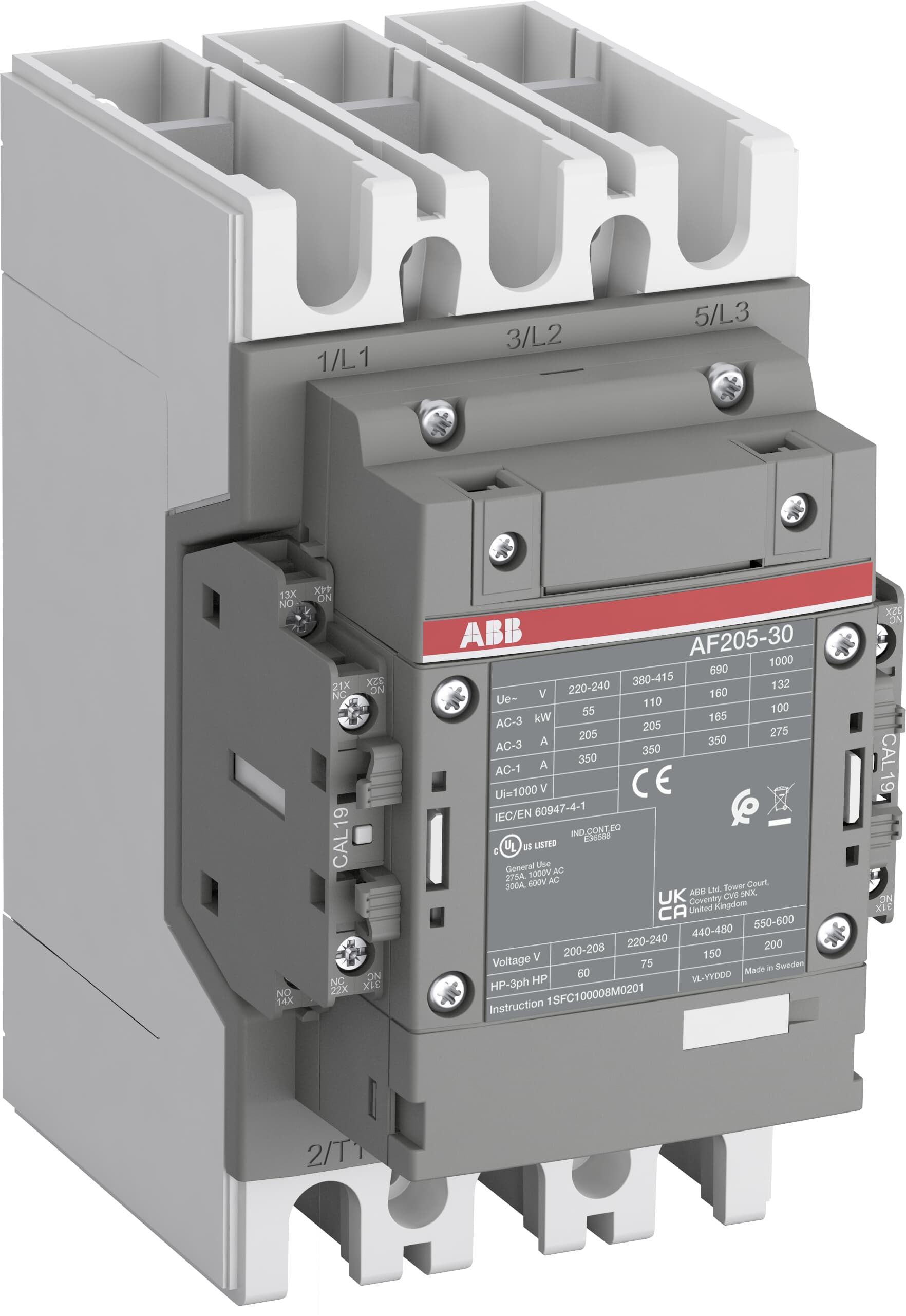 ABB ABB AF205-30-22-13 Block Contactor