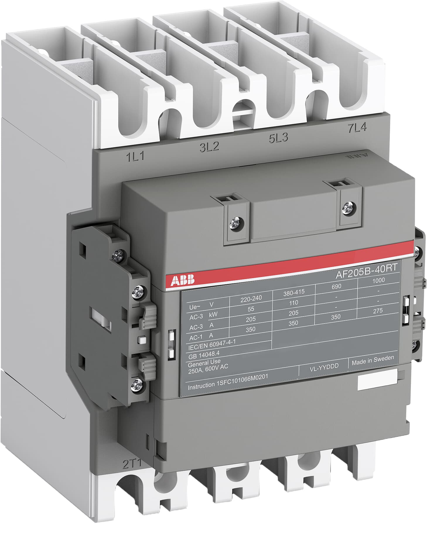 ABB ABB AF205B-40-22RT-13 Block Contactor
